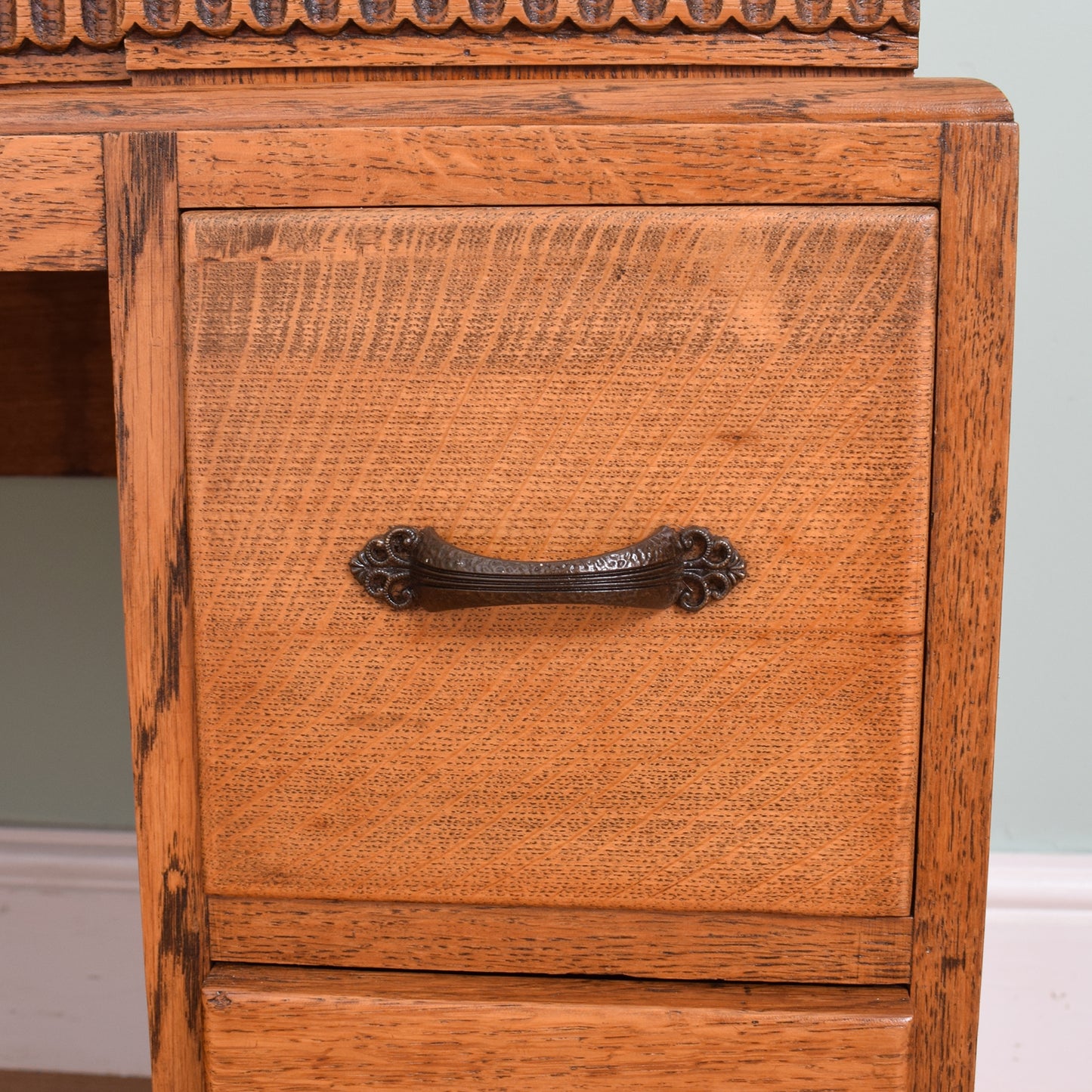 Restored Oak Dressing Table