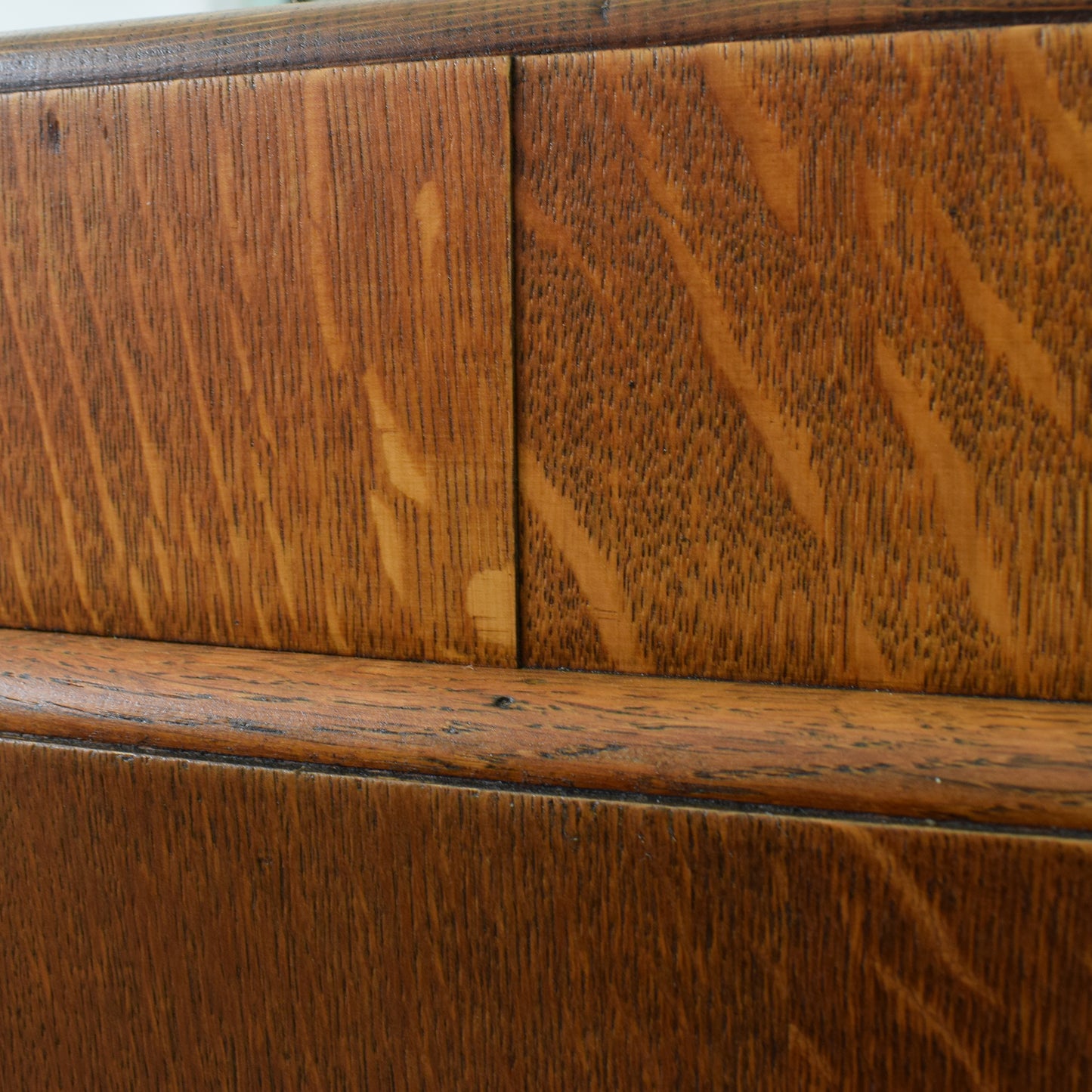 Restored Oak Dressing Table