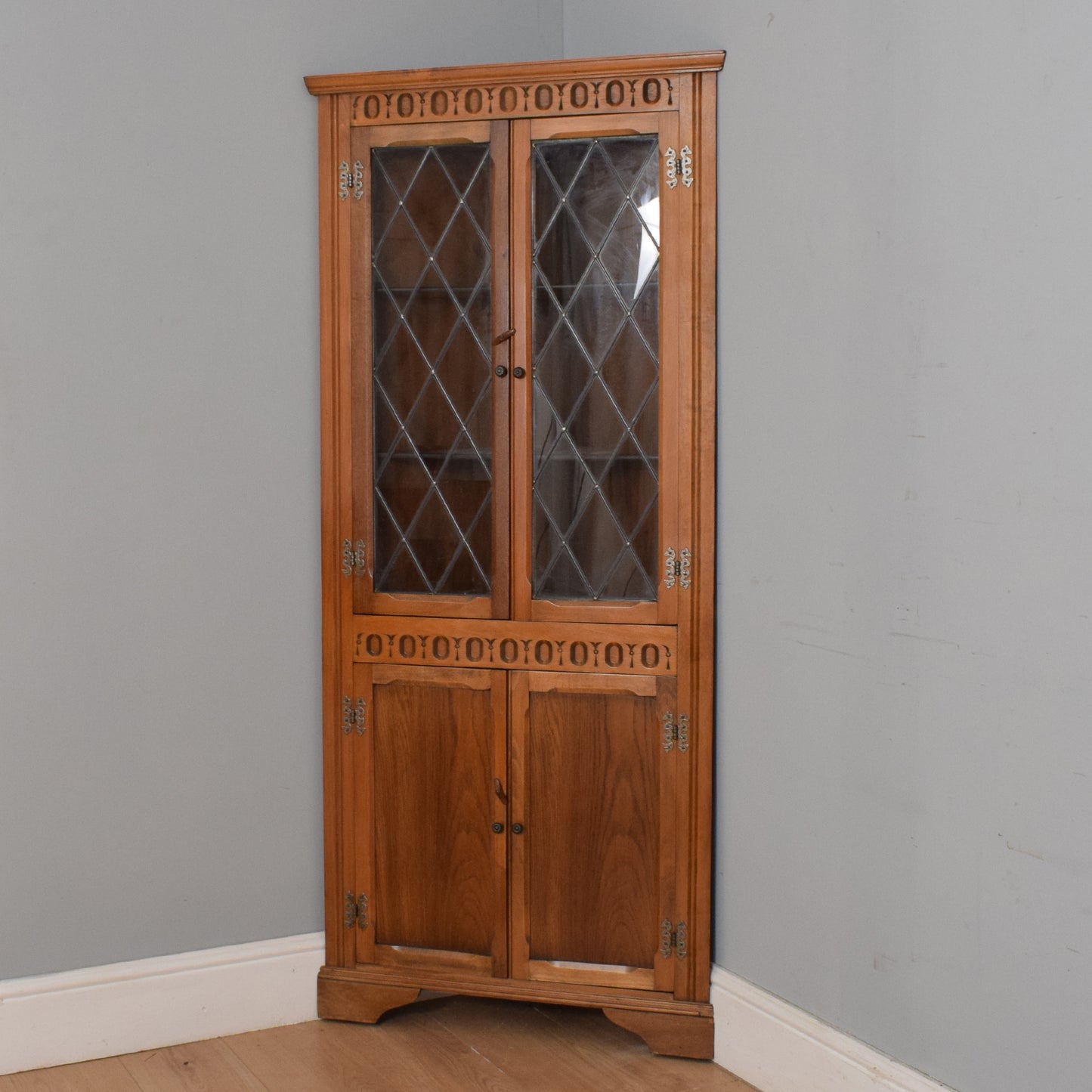 Restored Corner Cabinet