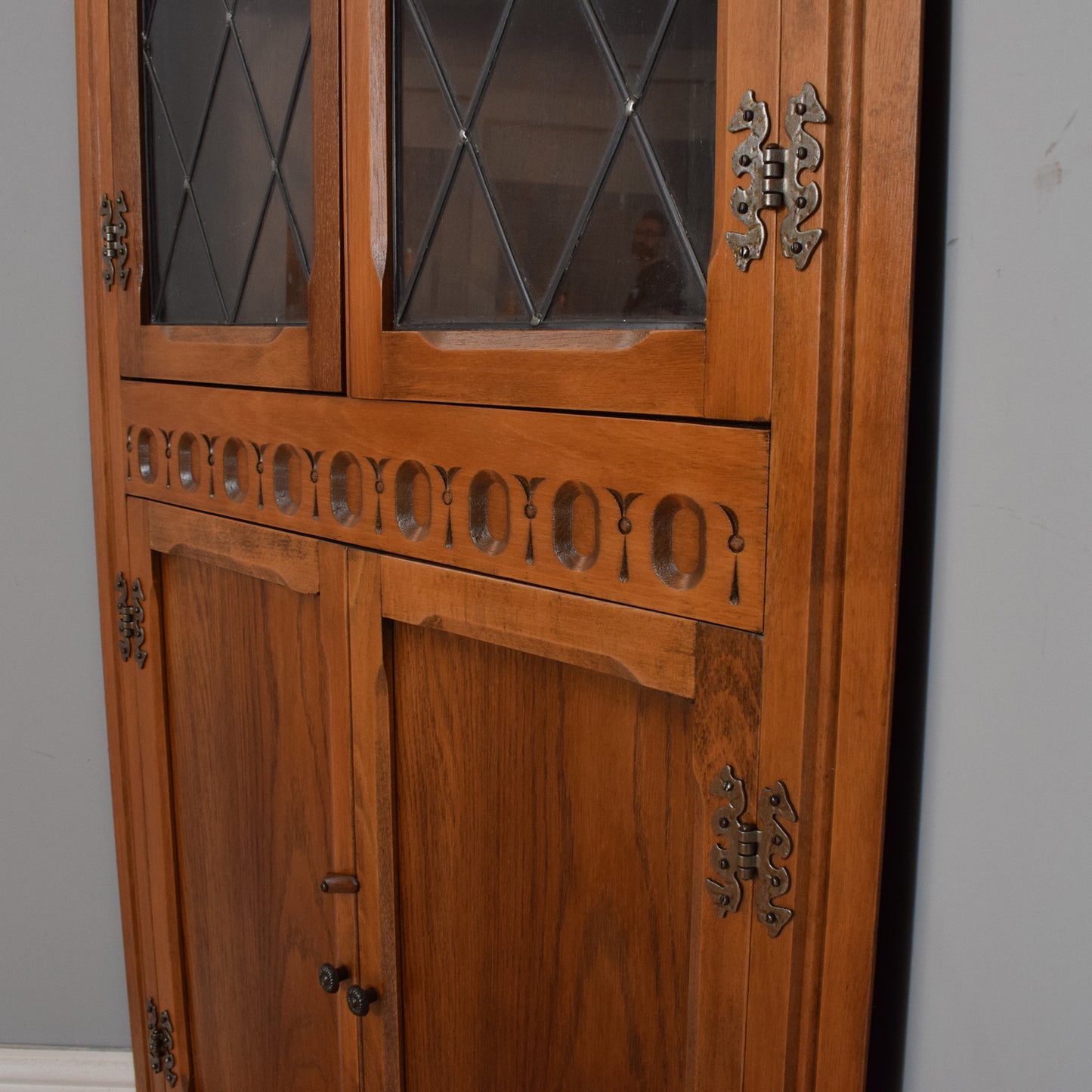 Restored Corner Cabinet