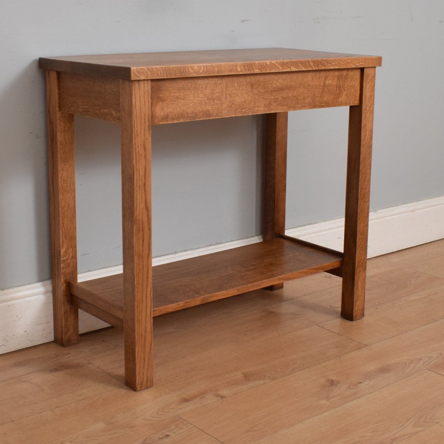 Oak Hall Table