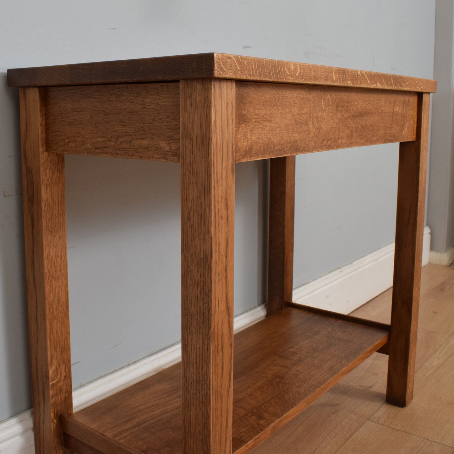 Oak Hall Table