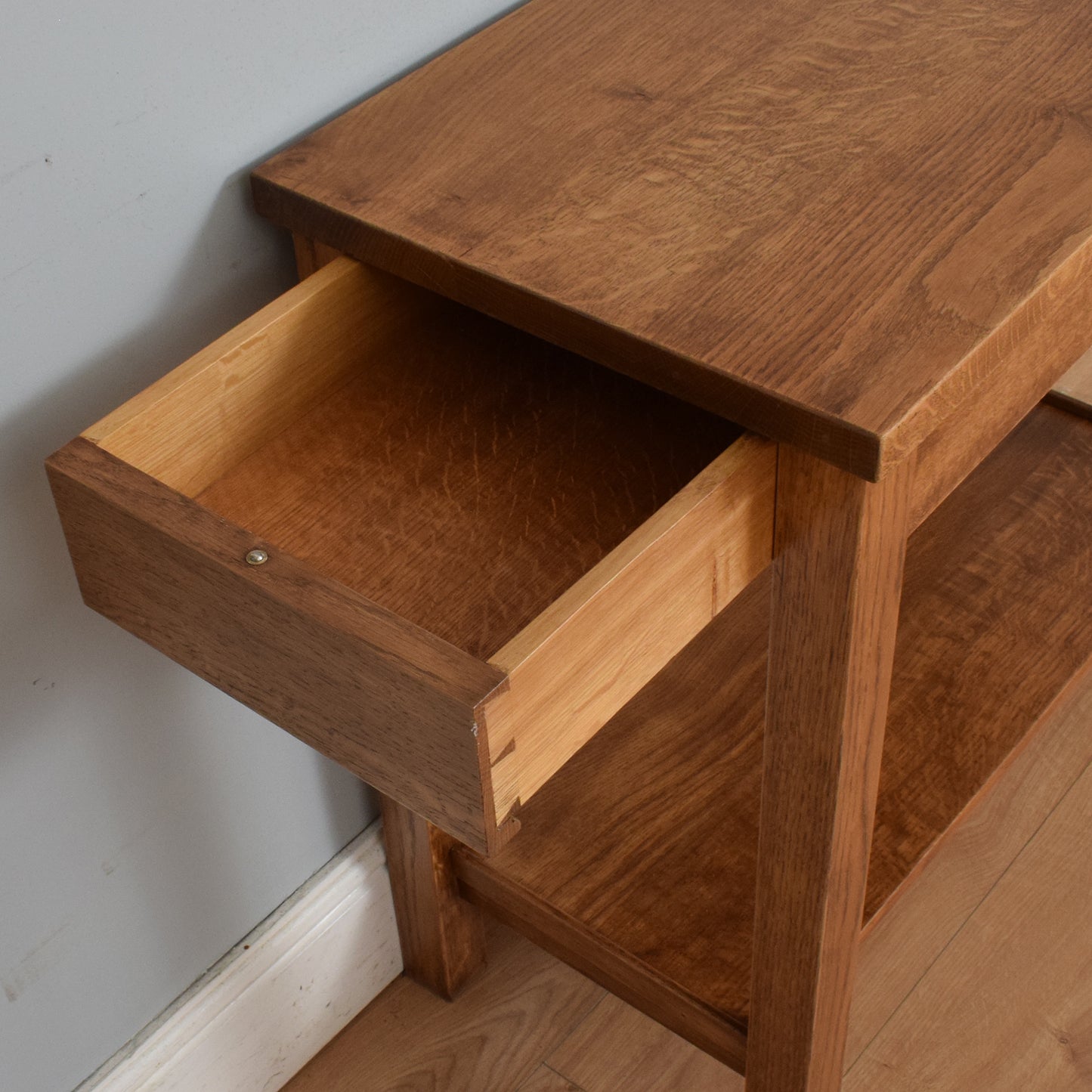 Oak Hall Table