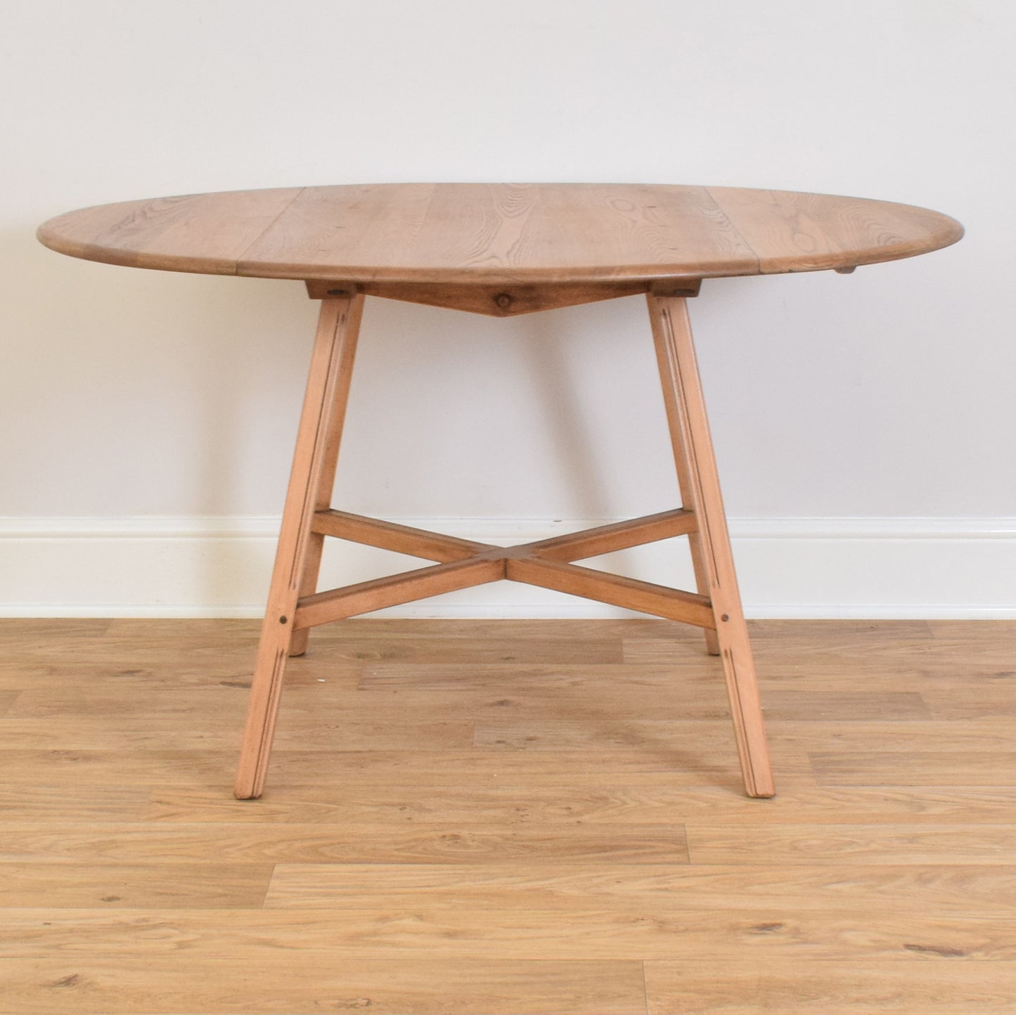 Restored Ercol Drop-Leaf Table and Four