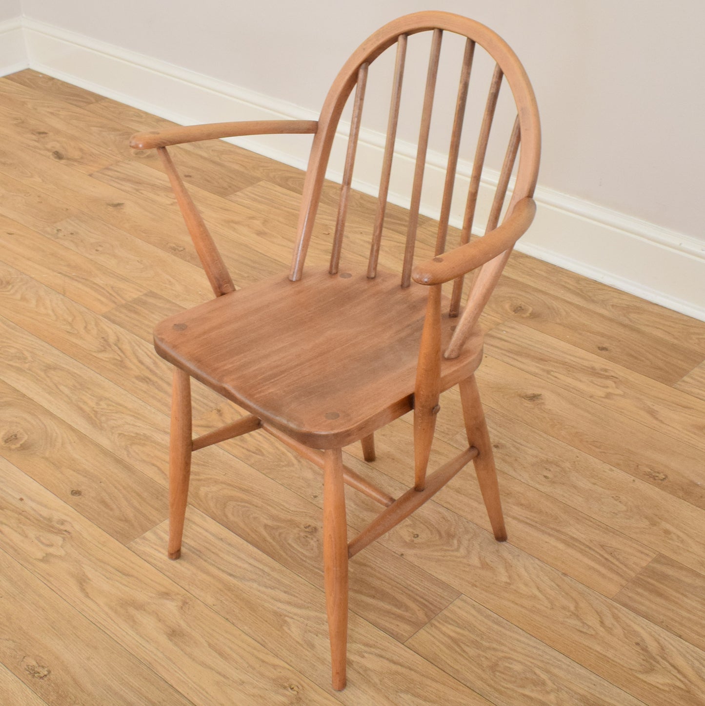 Restored Ercol Drop-Leaf Table and Four