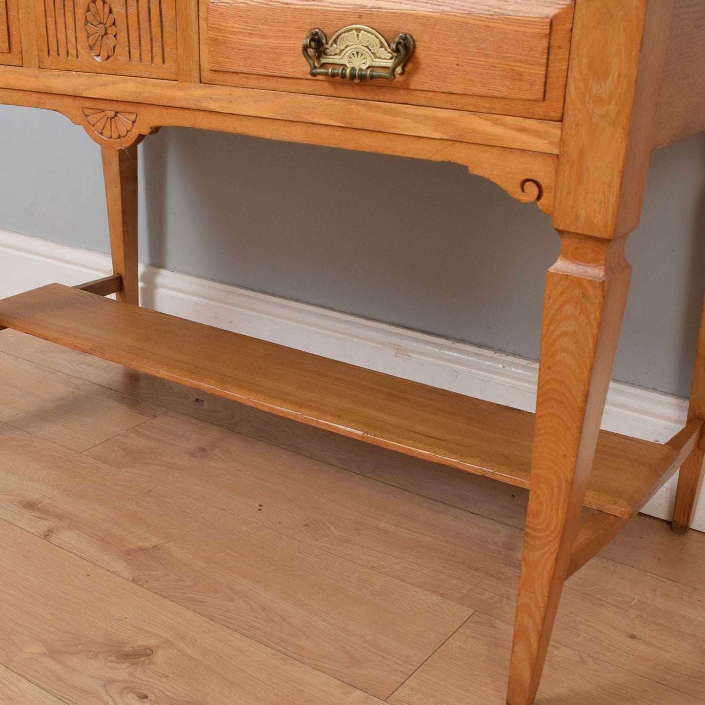 Edwardian Ash Washstand