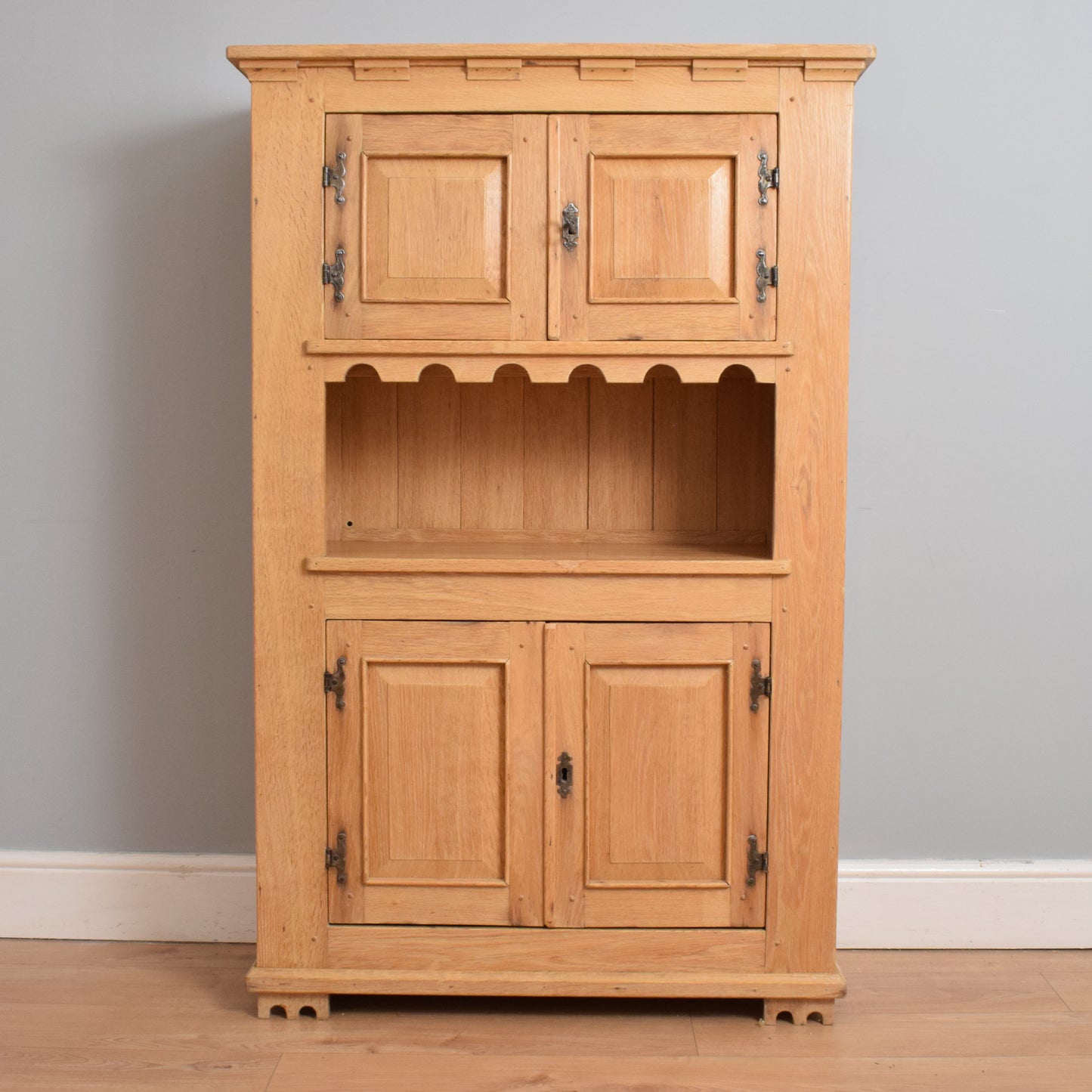 Restored Solid Oak Cabinet