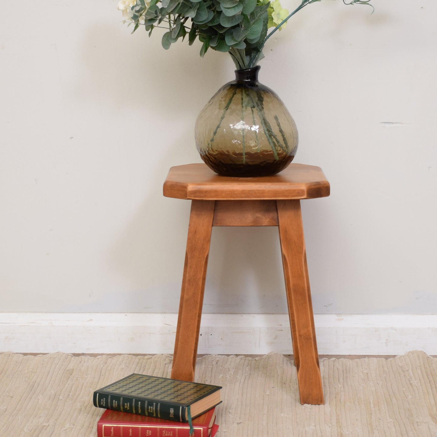 Solid Oak Stool