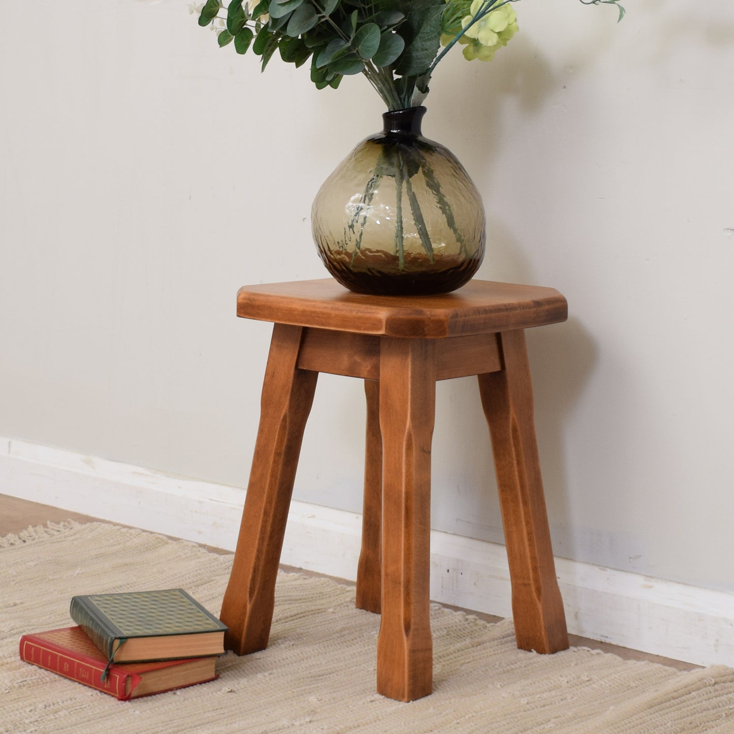 Solid Oak Stool