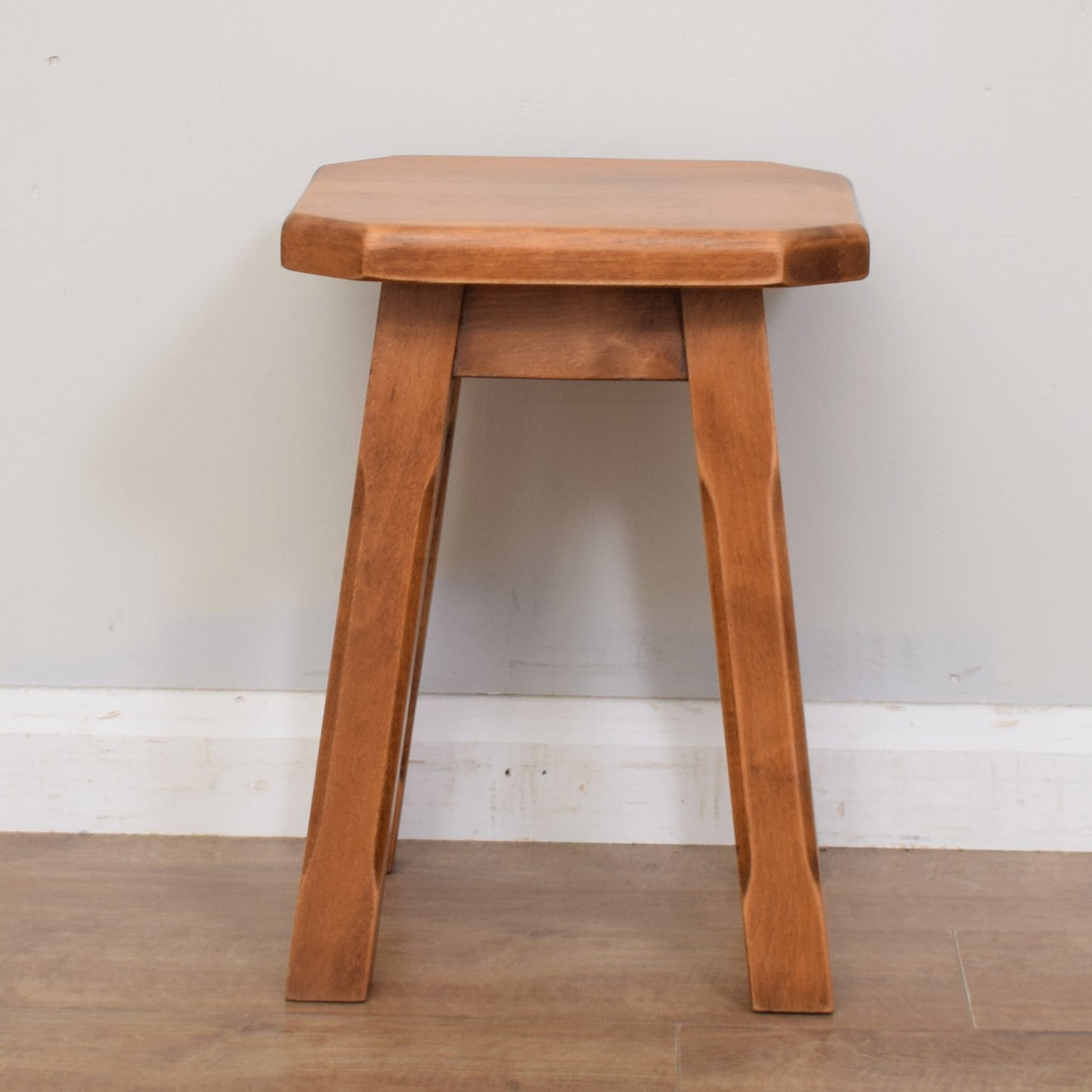 Solid Oak Stool