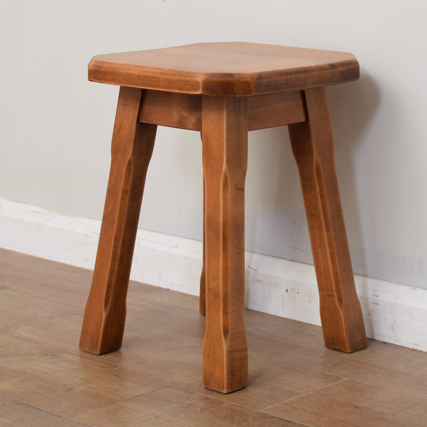 Solid Oak Stool