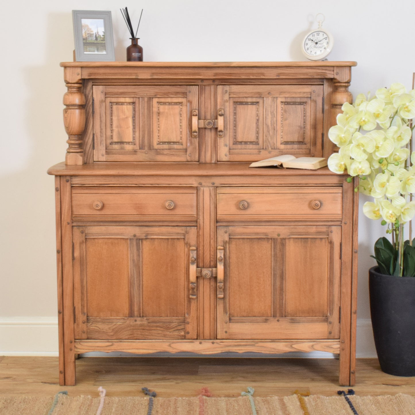 Restored Ercol Court Cabinet