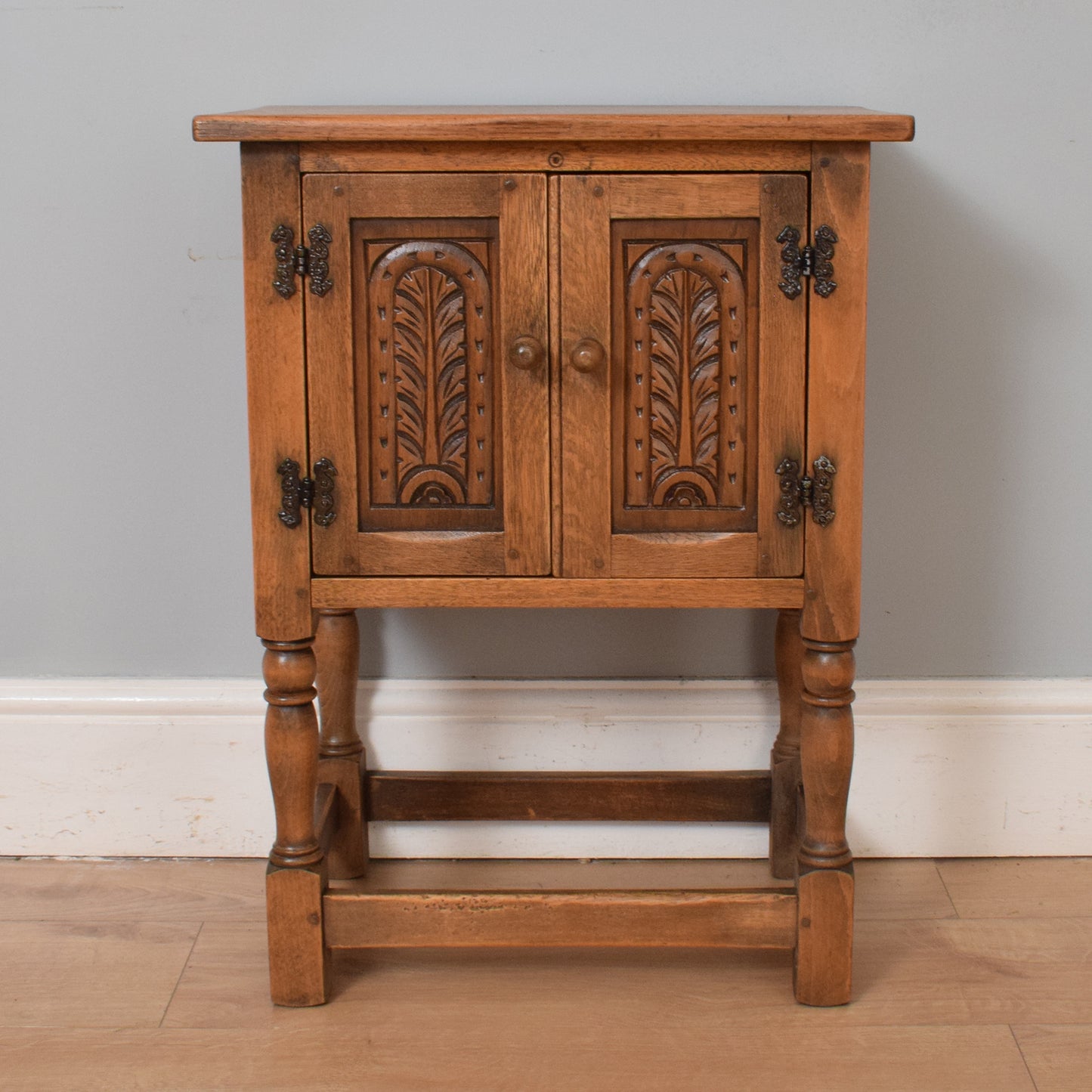 Small Restored Oak Cabinet