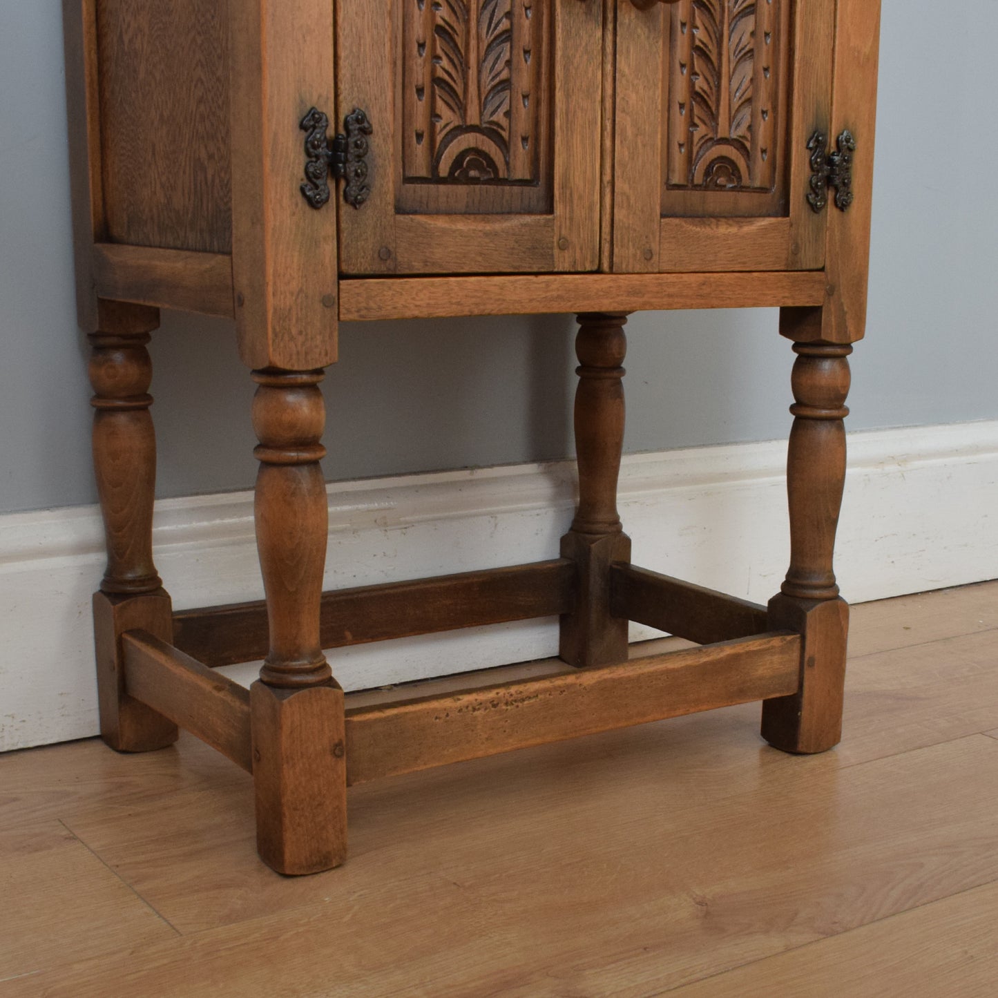 Small Restored Oak Cabinet