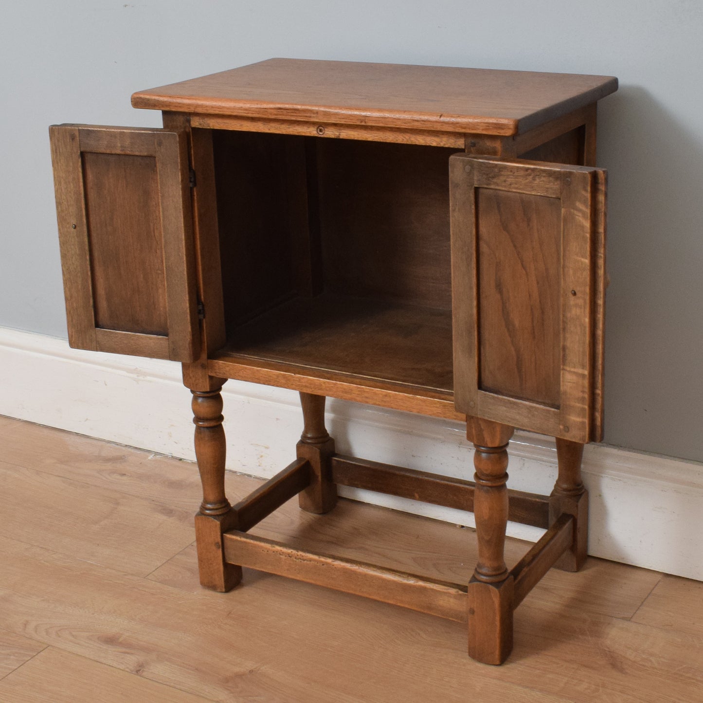 Small Restored Oak Cabinet