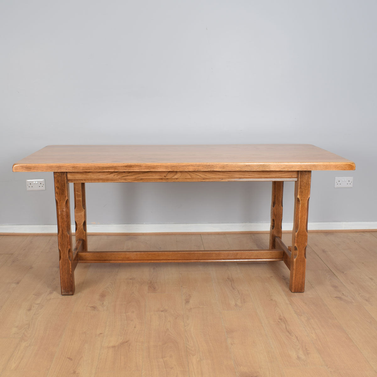 Dutch Oak Table and Six