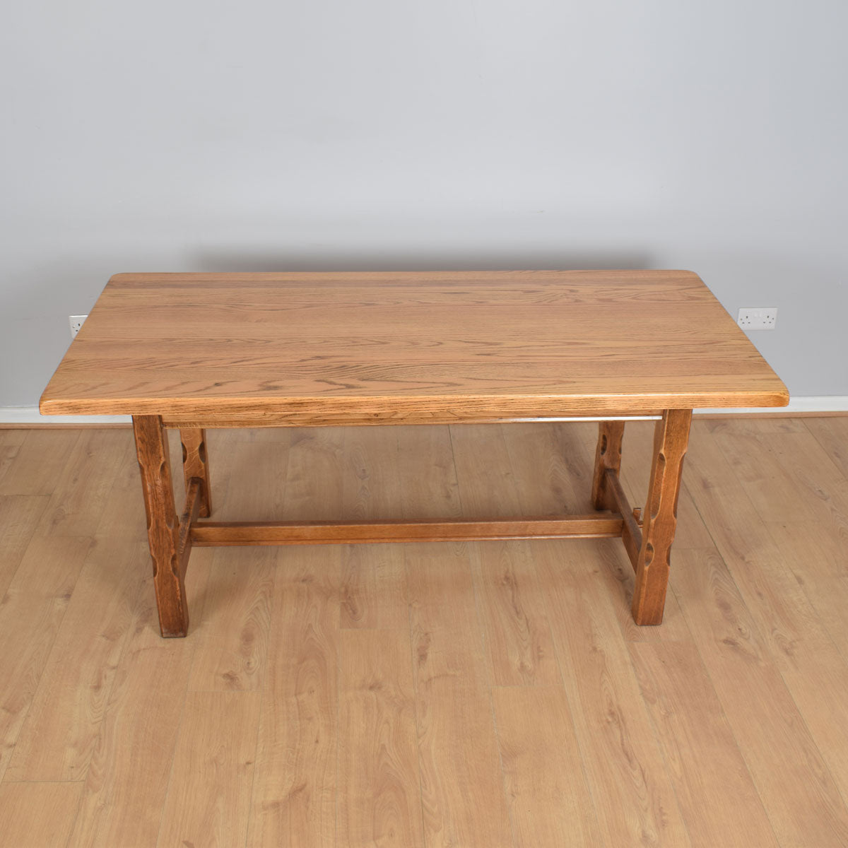 Dutch Oak Table and Six