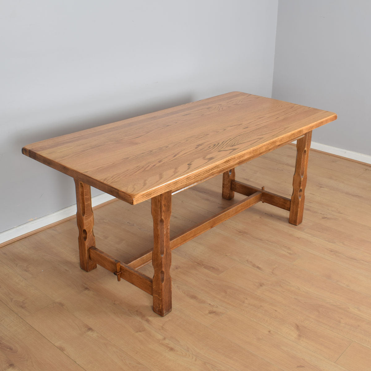 Dutch Oak Table and Six