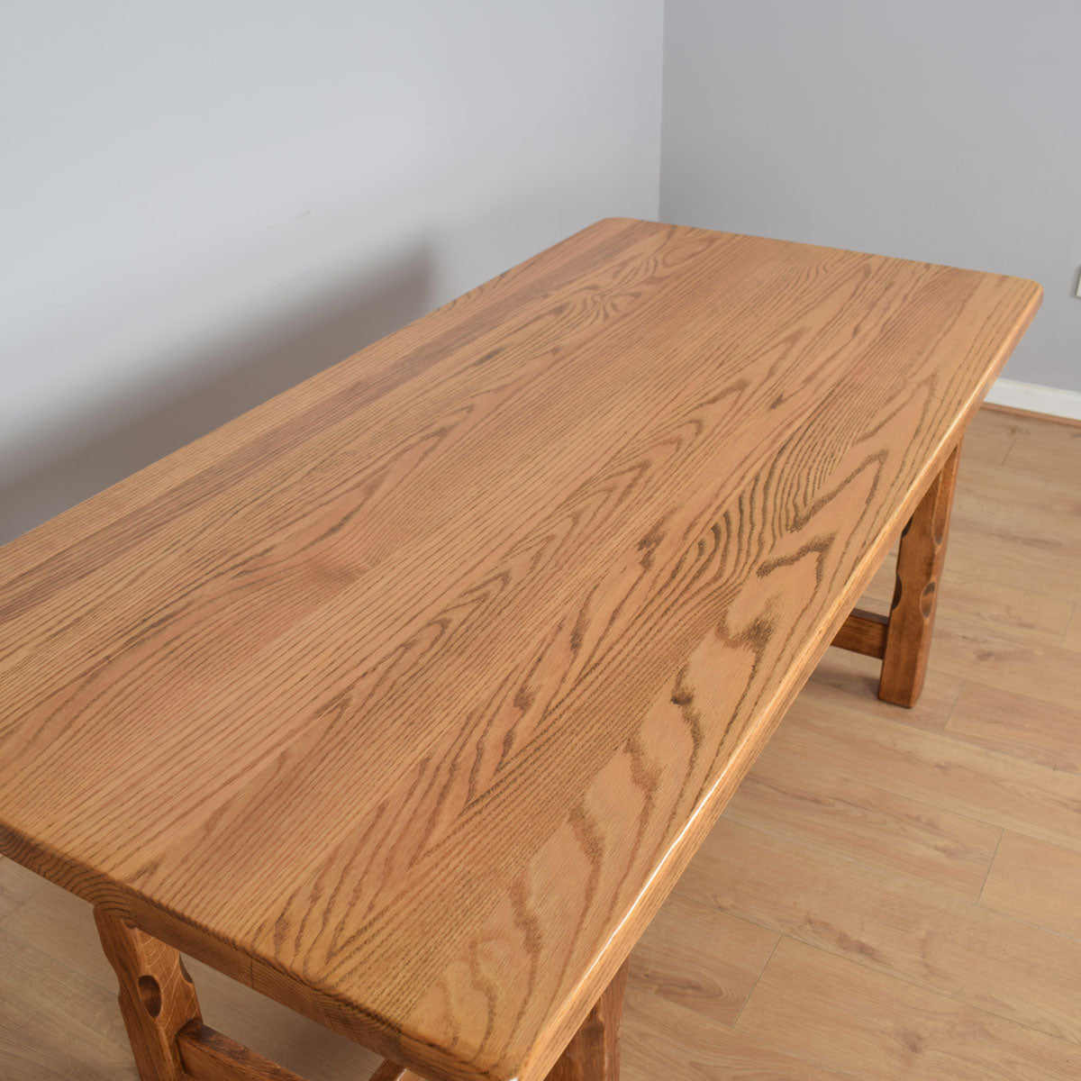 Dutch Oak Table and Six