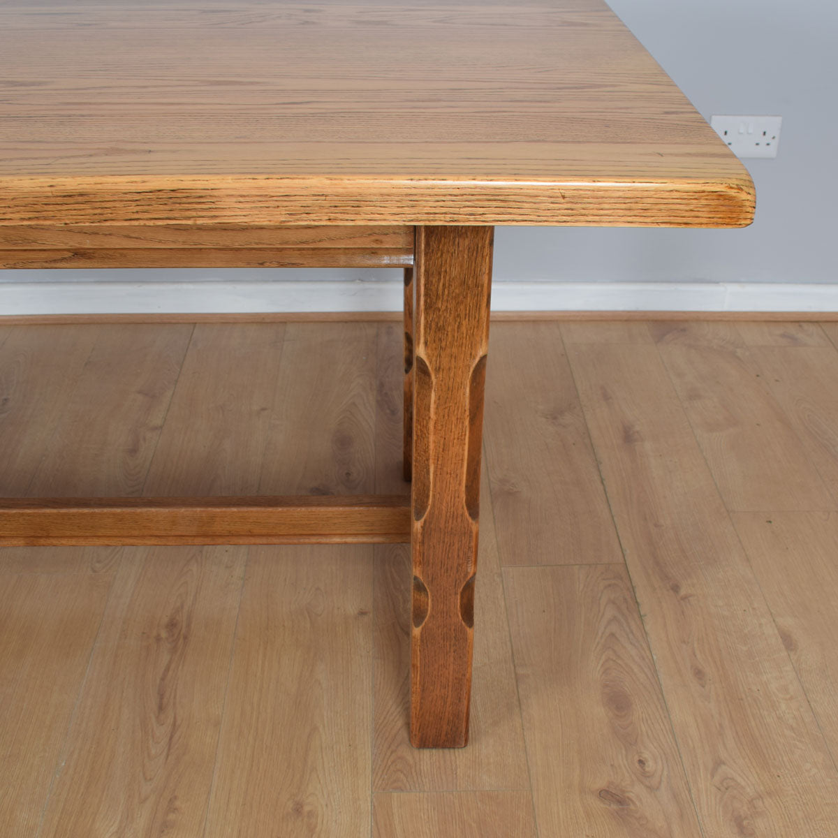 Dutch Oak Table and Six