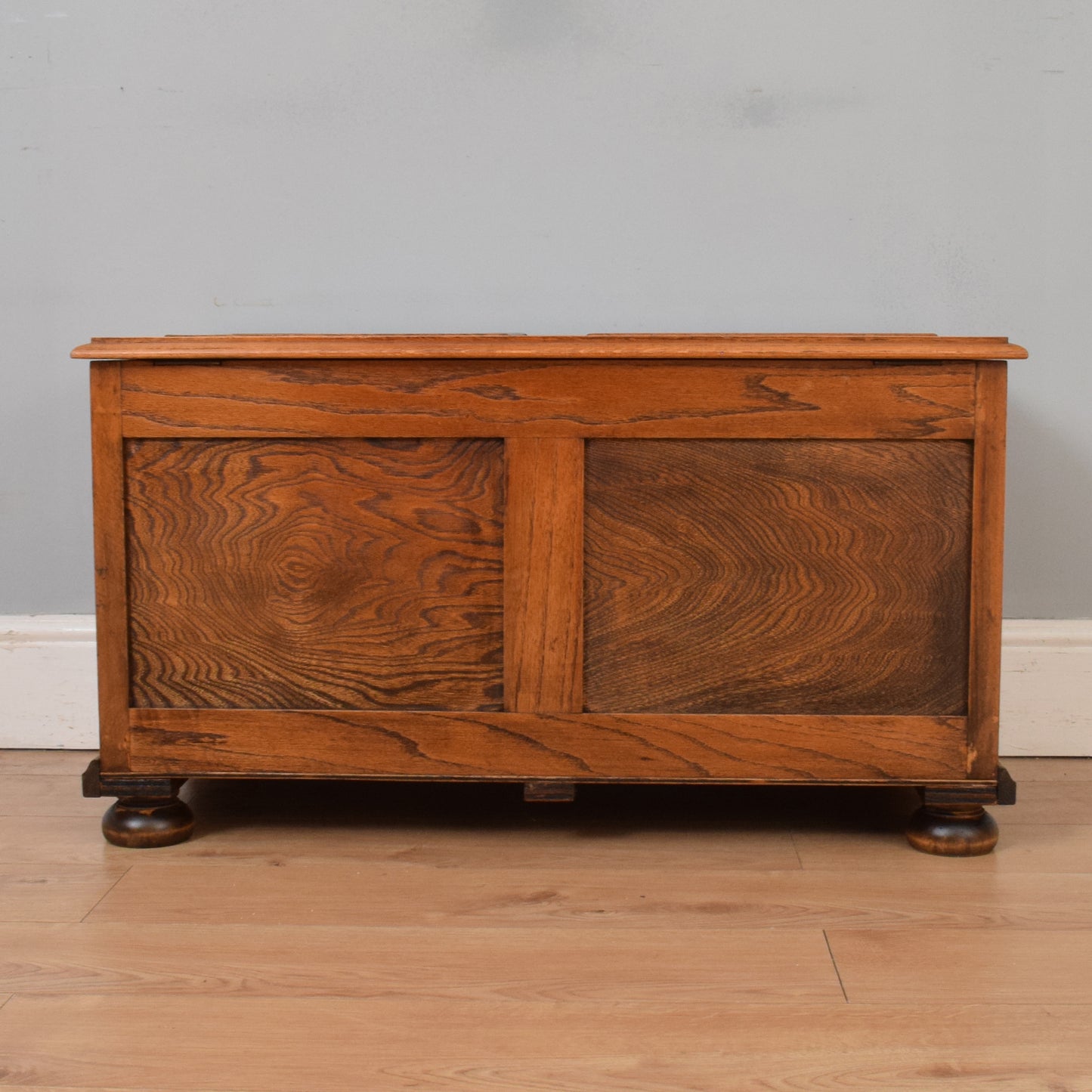 Traditional Oak Blanket Box
