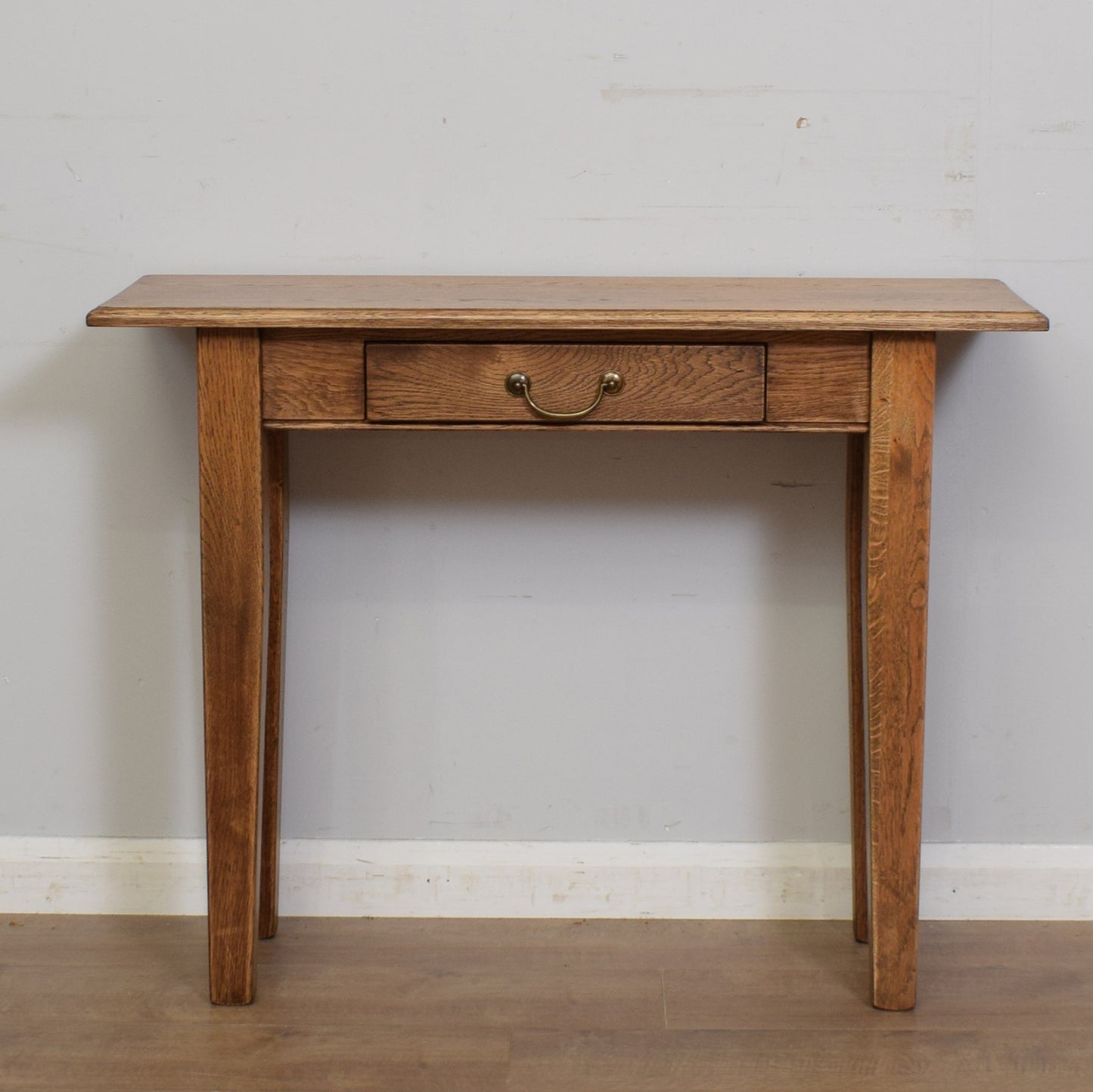 Oak Console Table