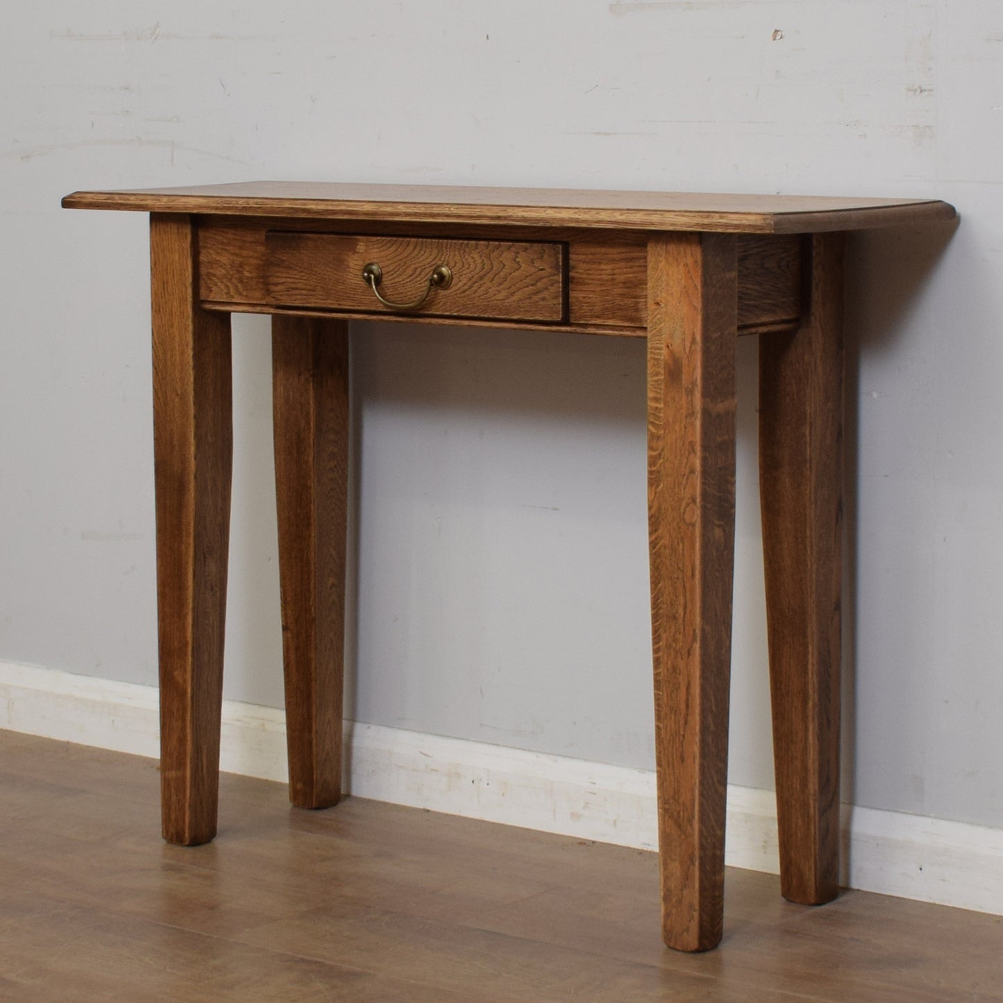 Oak Console Table