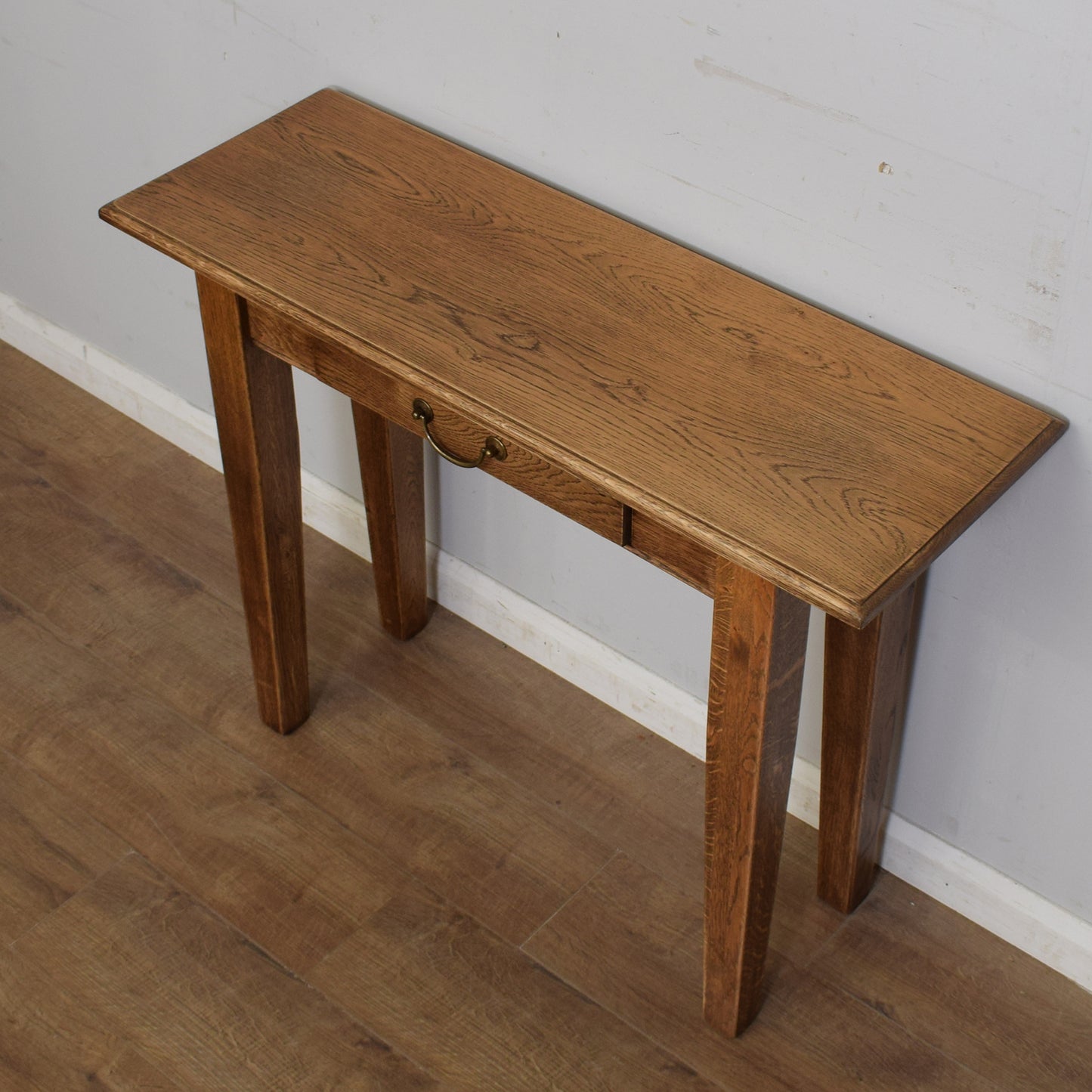 Oak Console Table