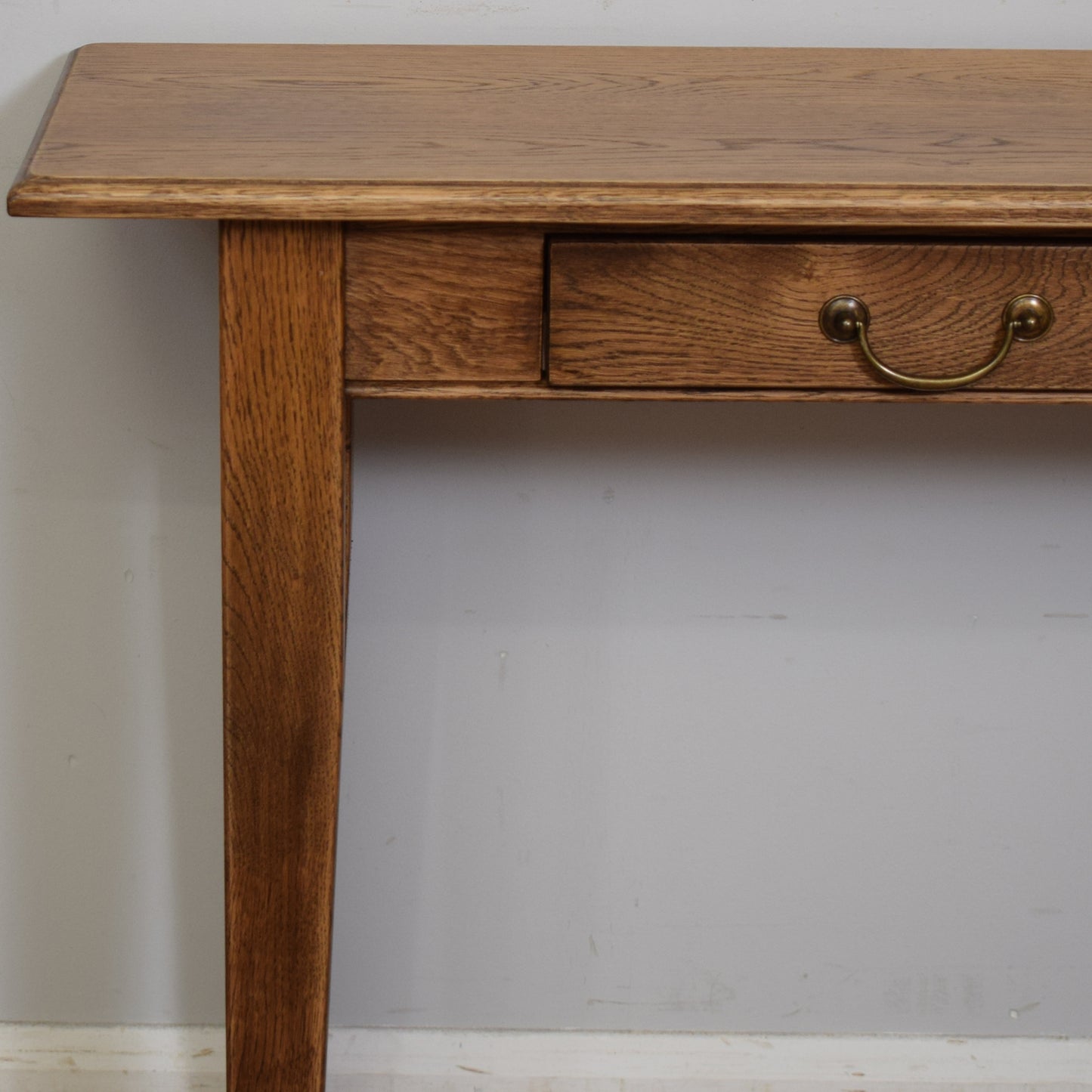Oak Console Table
