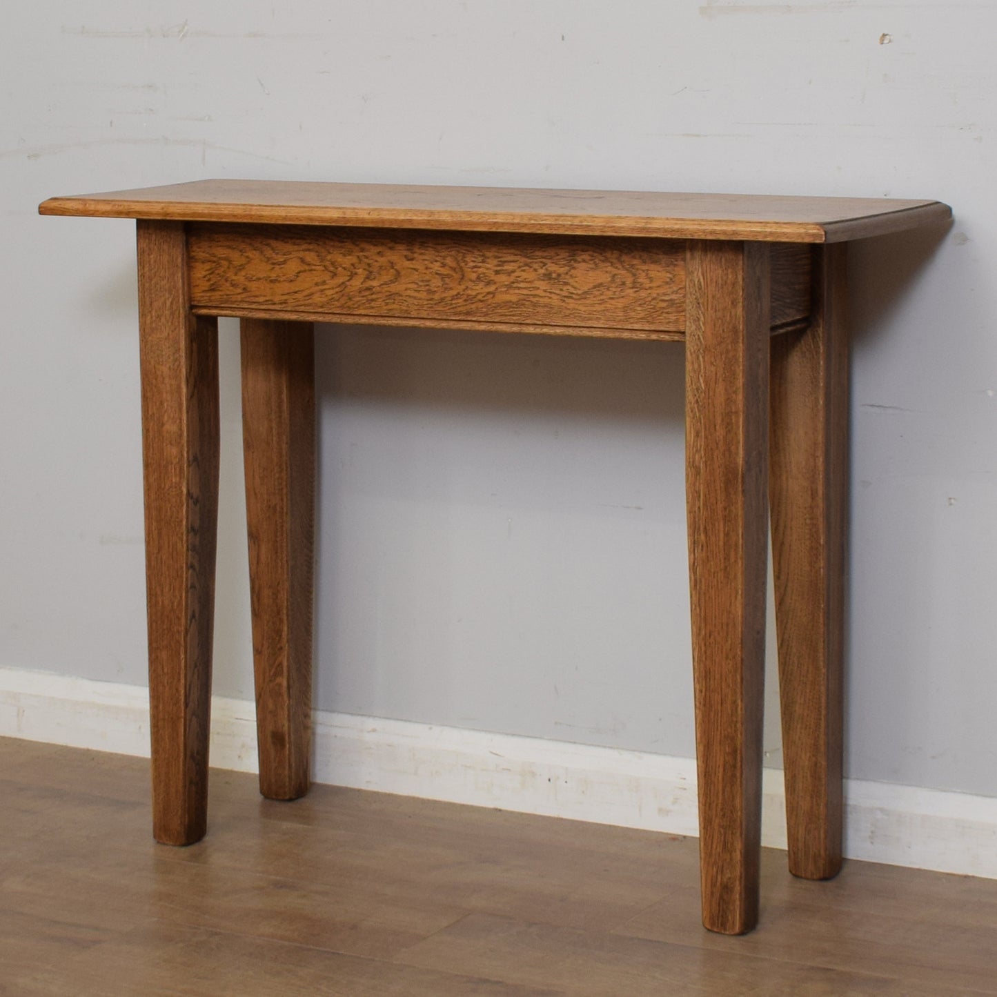 Oak Console Table