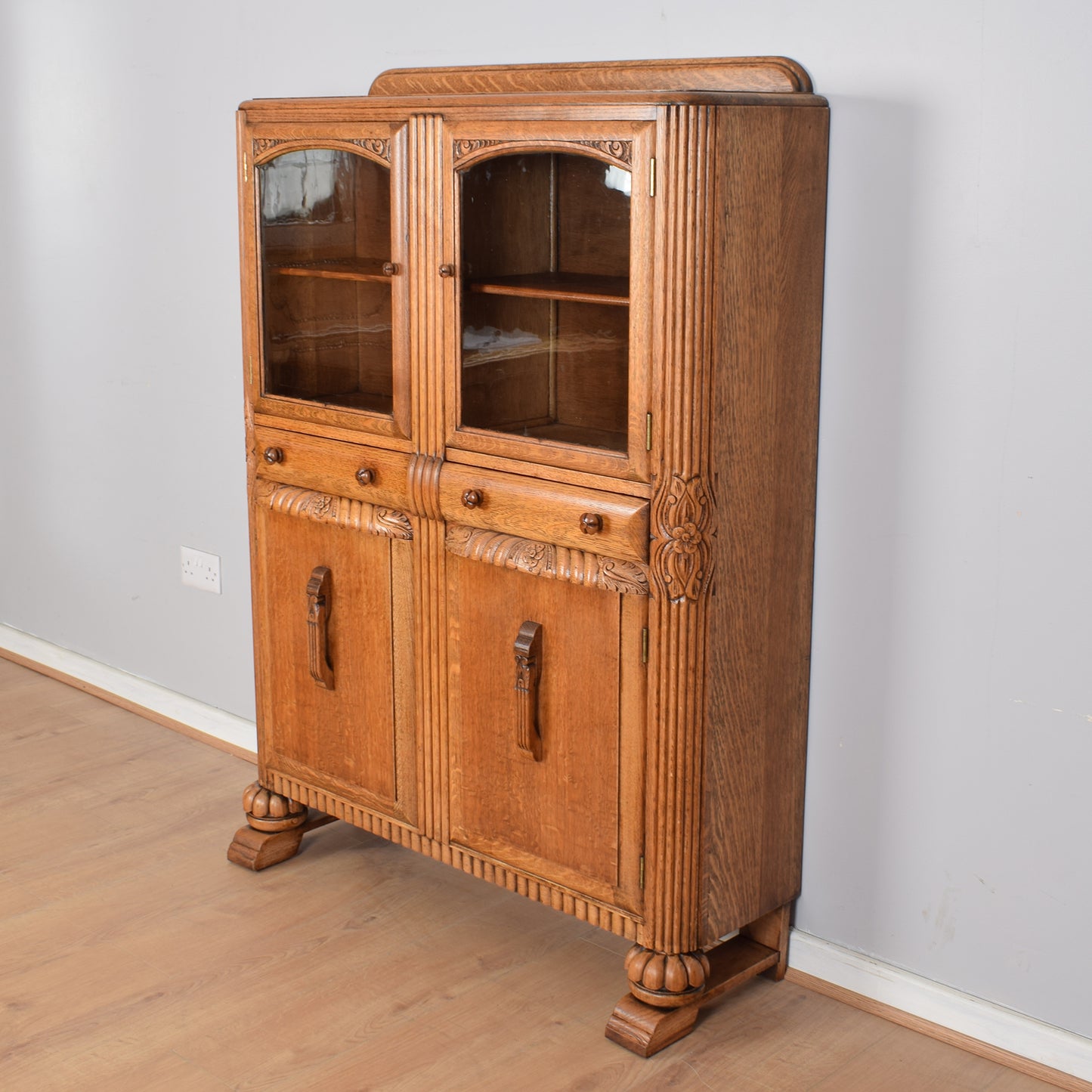 Restored Glazed Cupboard