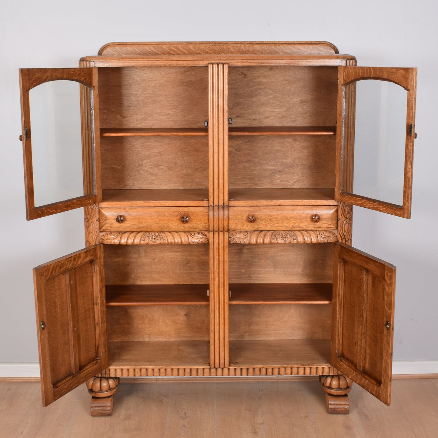 Restored Glazed Cupboard