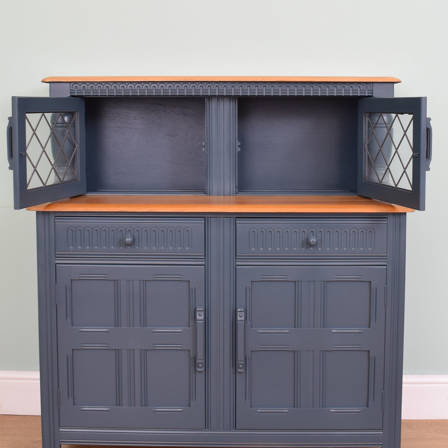 Glazed Court Cabinet