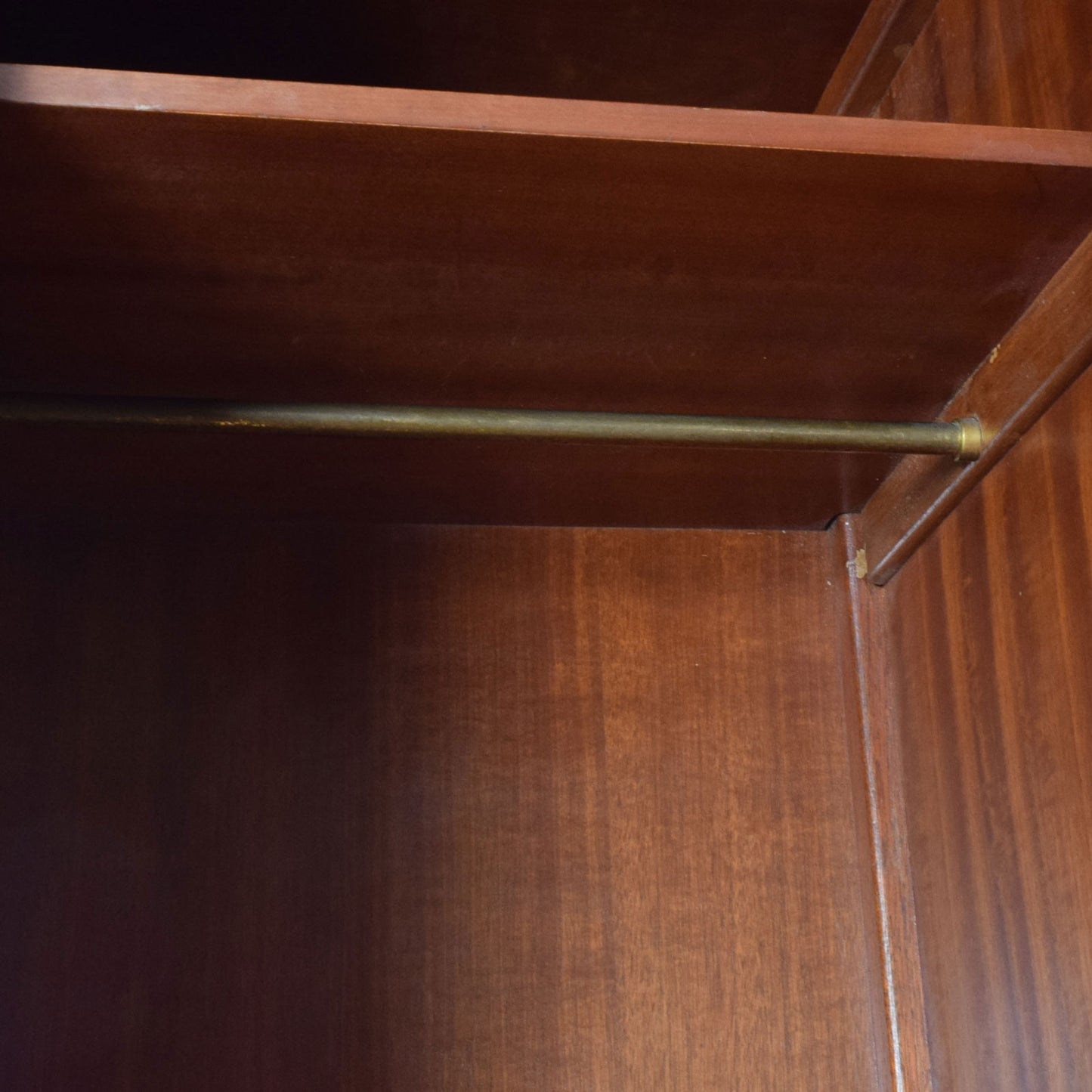 Art-Deco Style Walnut Wardrobe