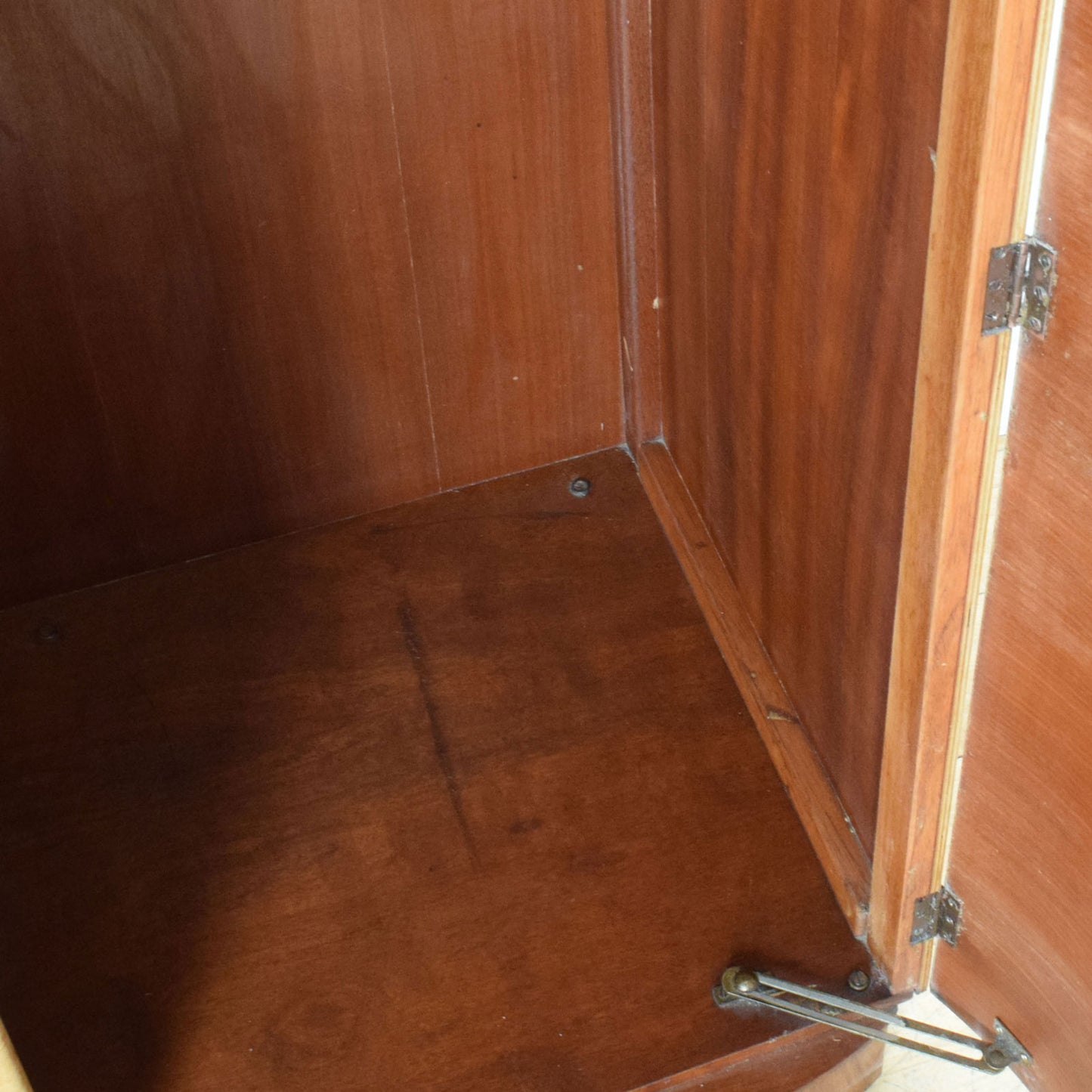 Art-Deco Style Walnut Wardrobe