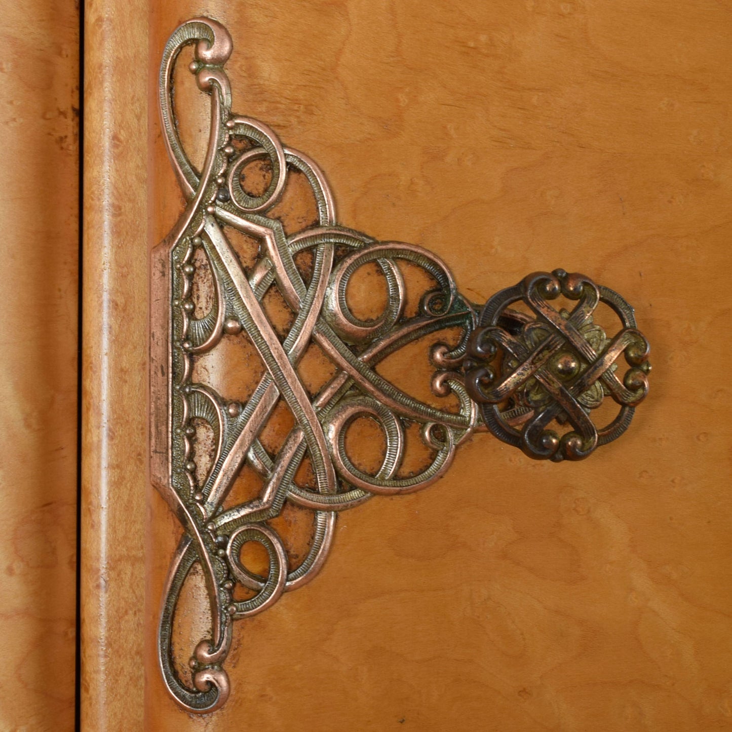 Art-Deco Style Walnut Wardrobe