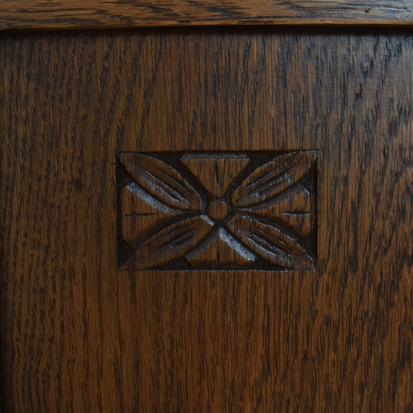 Restored Solid Oak Cabinet