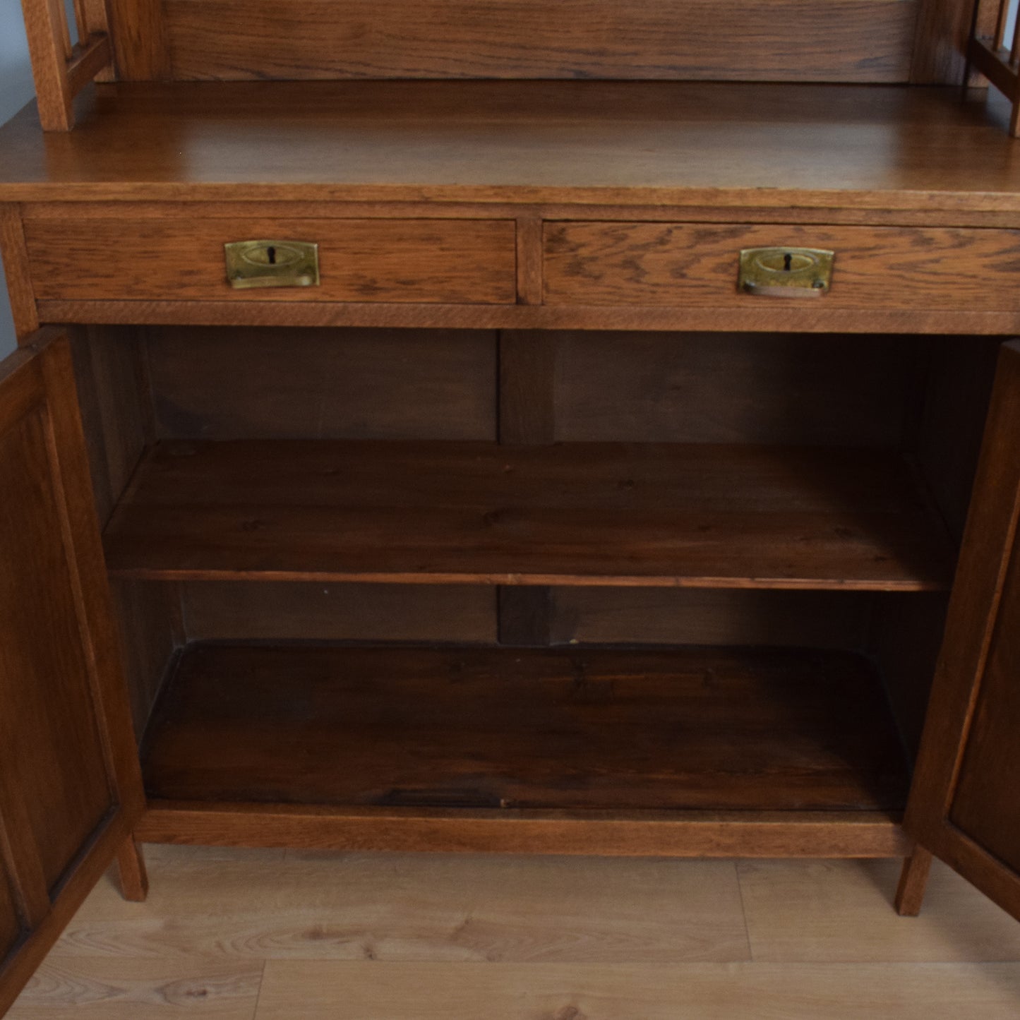 Restored Solid Oak Cabinet