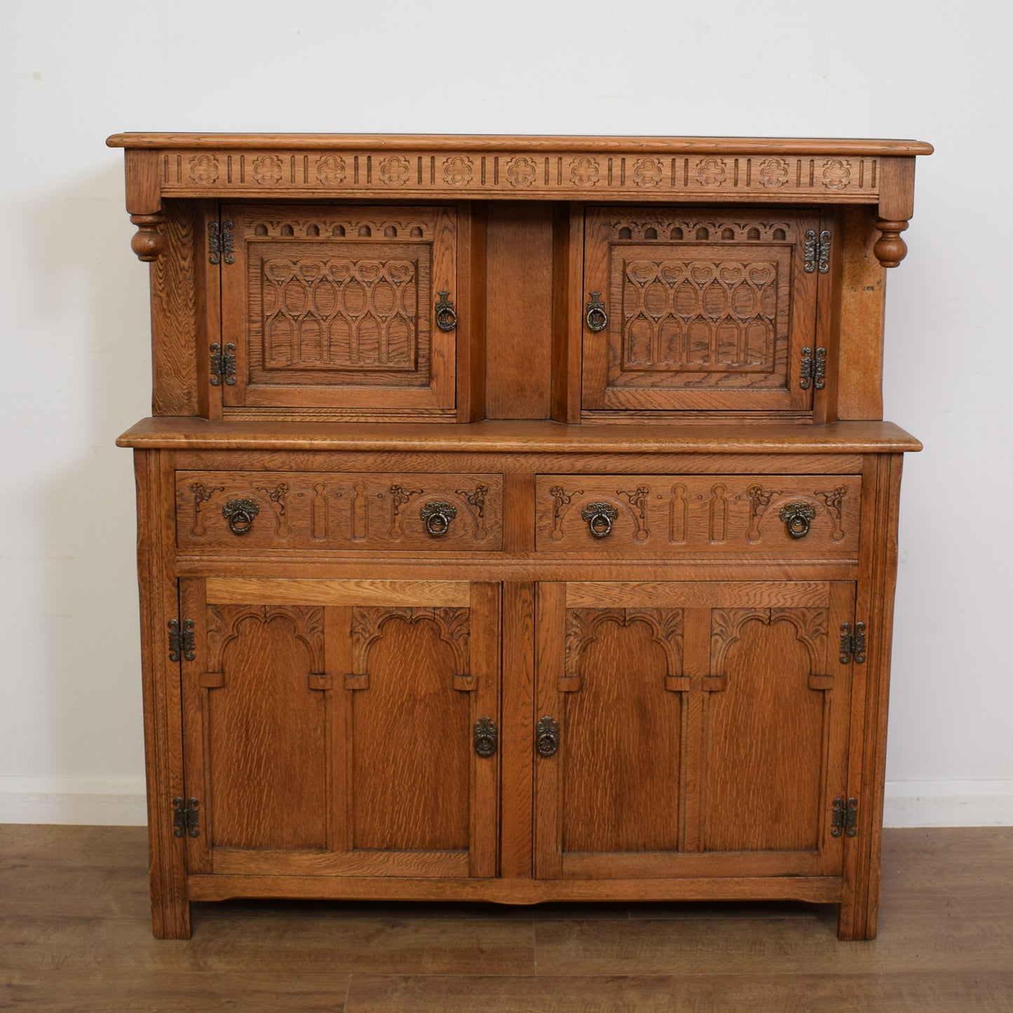 Restored Old Charm Court Cabinet