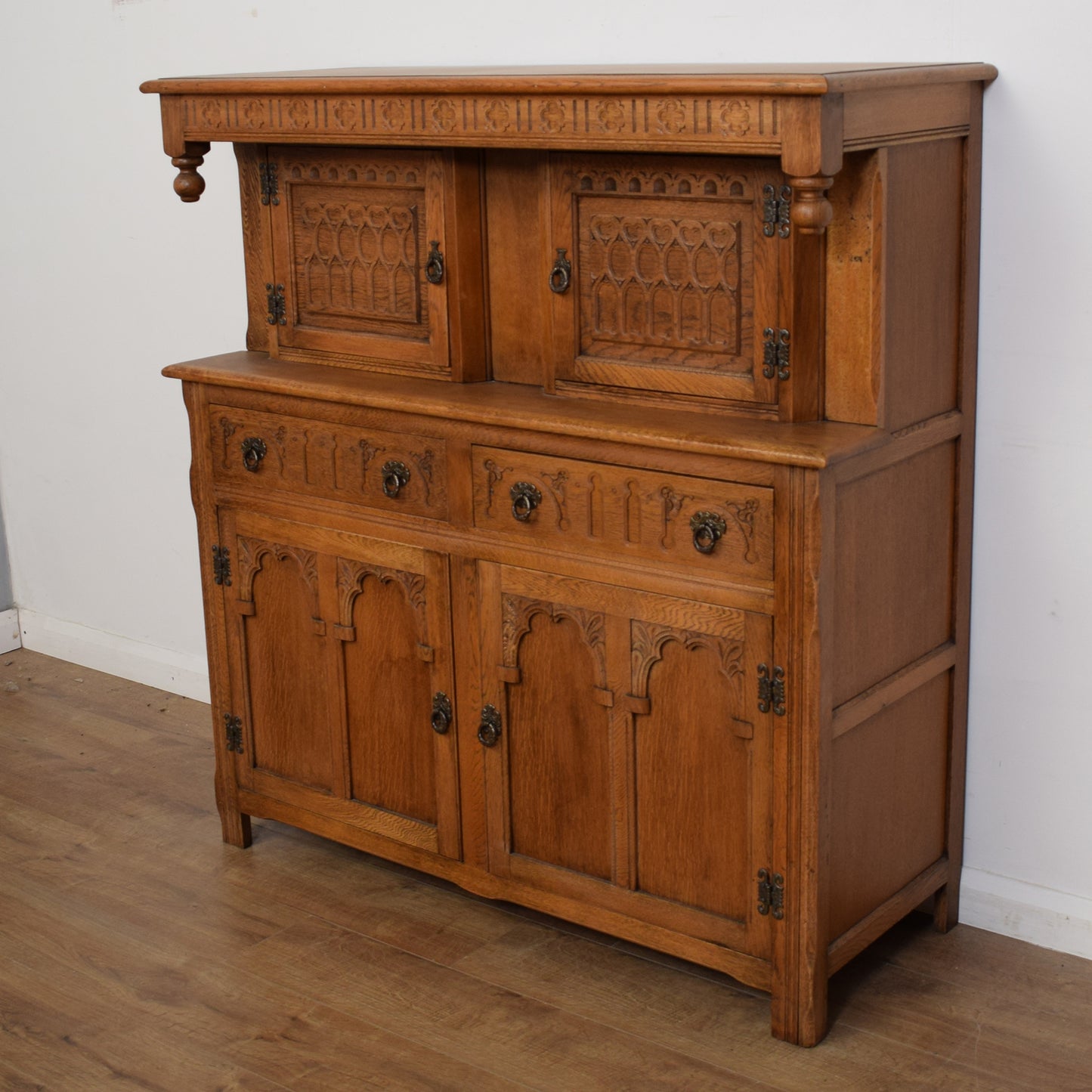 Restored Old Charm Court Cabinet