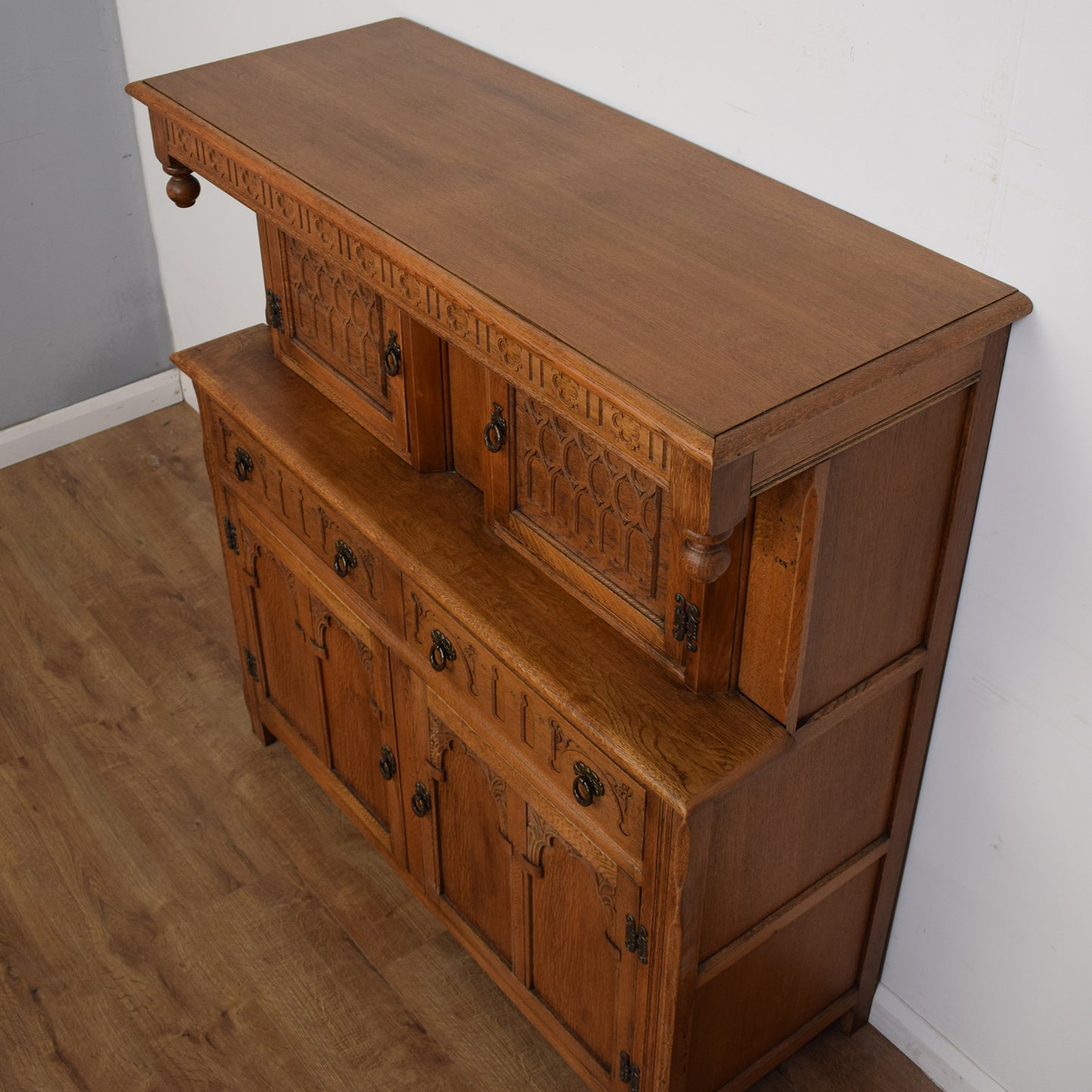 Restored Old Charm Court Cabinet