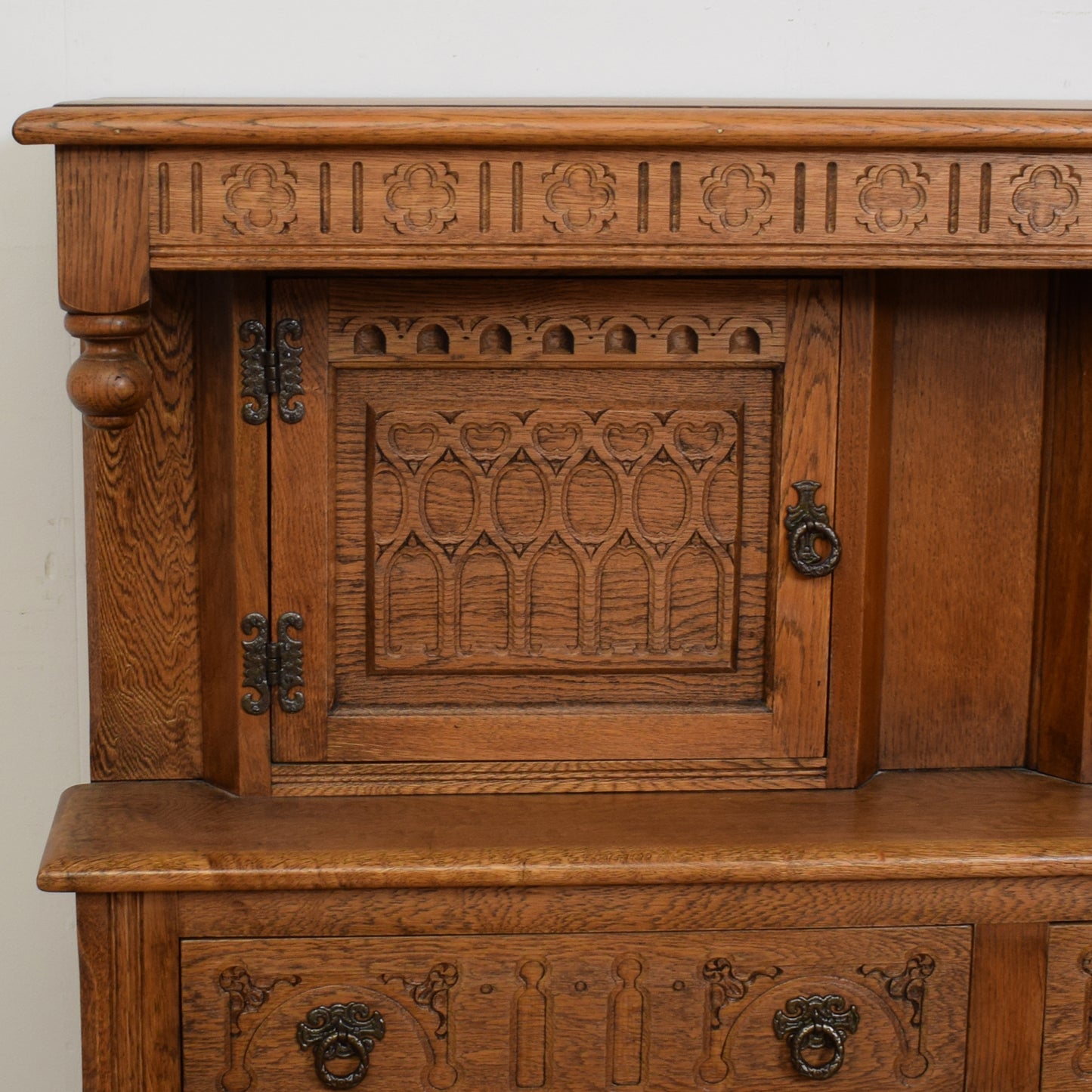 Restored Old Charm Court Cabinet