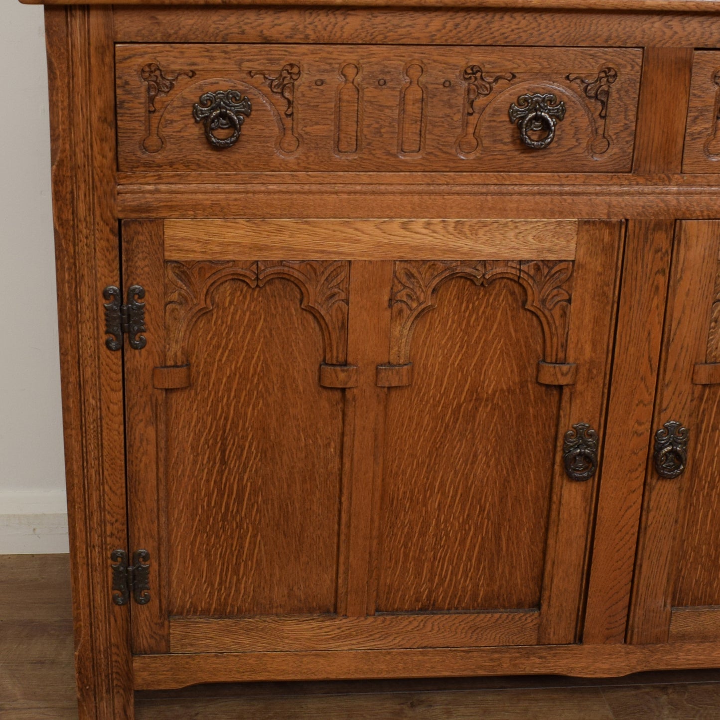 Restored Old Charm Court Cabinet