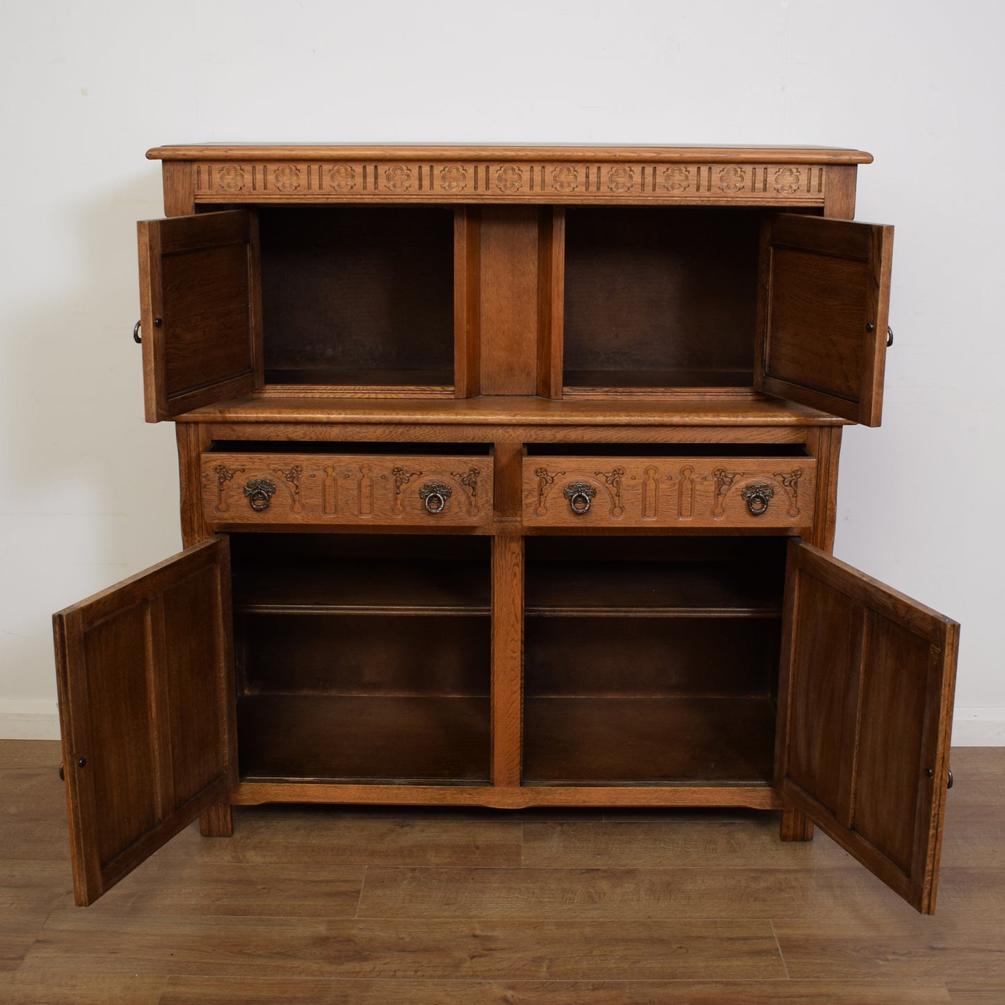 Restored Old Charm Court Cabinet