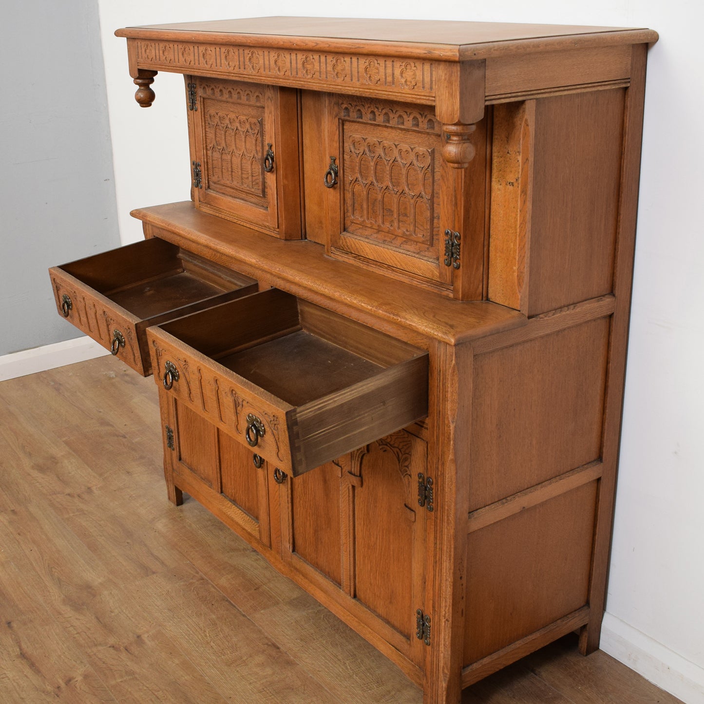 Restored Old Charm Court Cabinet