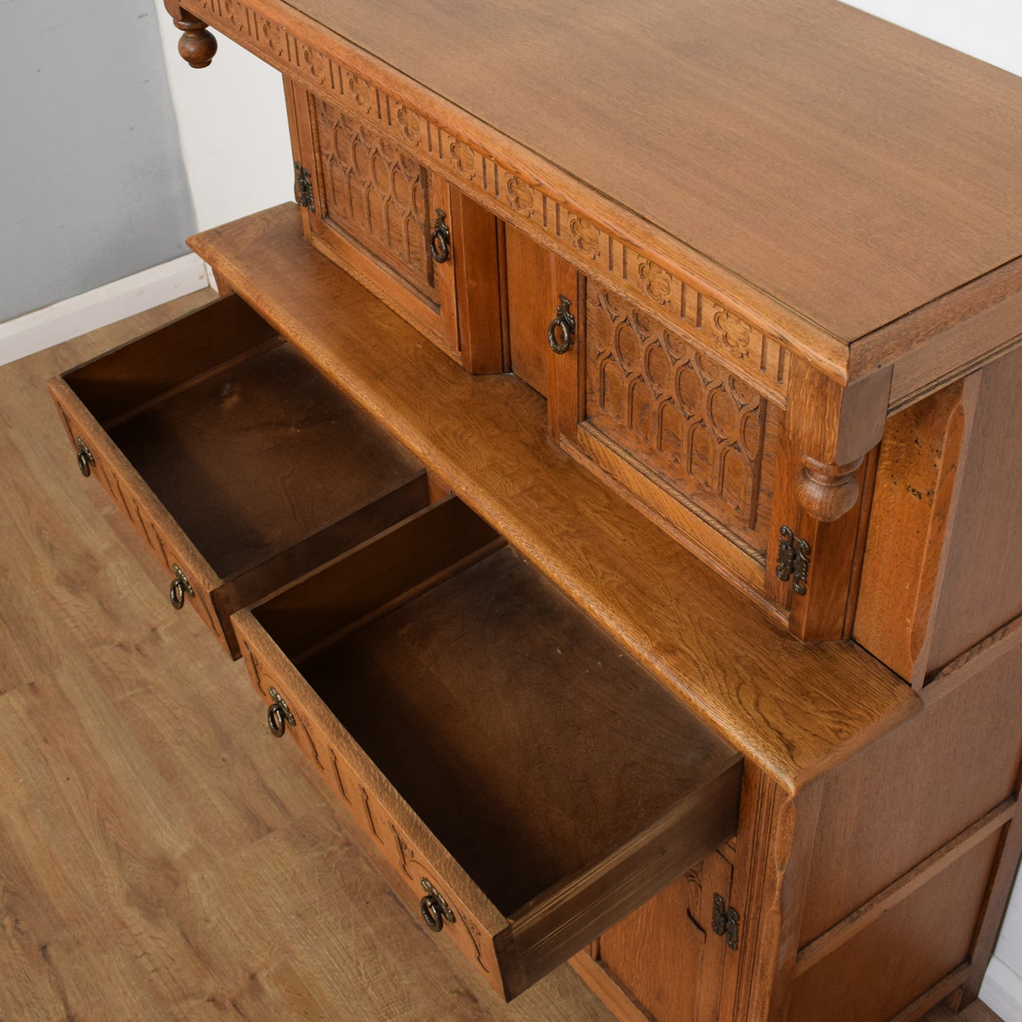 Restored Old Charm Court Cabinet