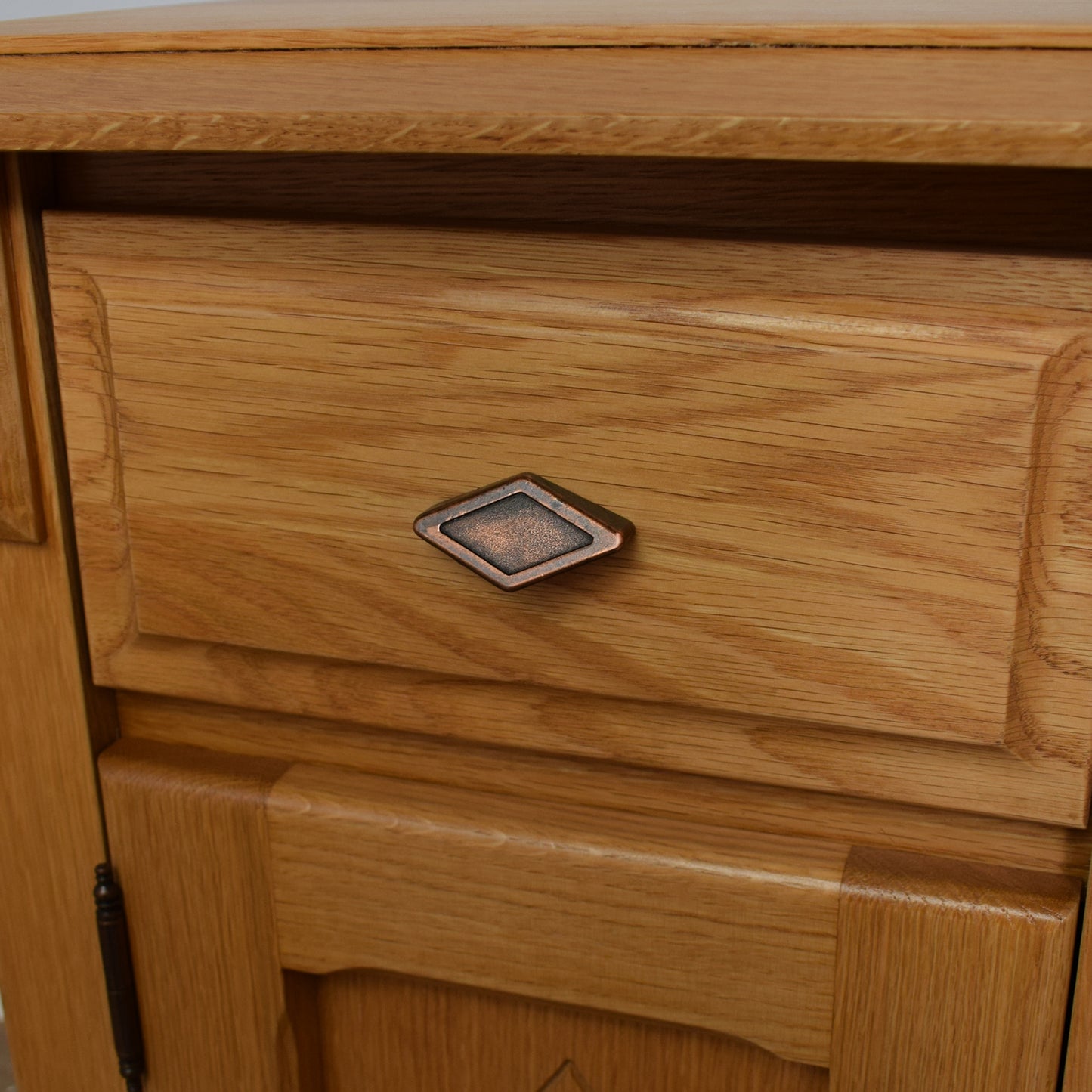Pair Of Oak Bedsides