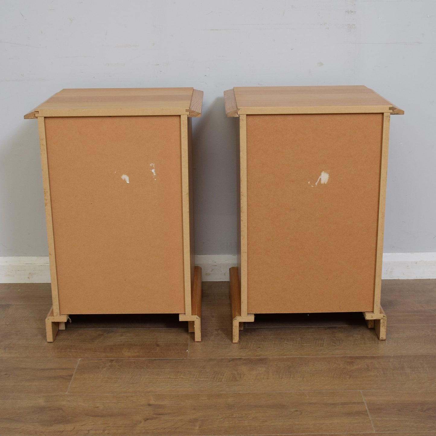Pair Of Oak Bedsides