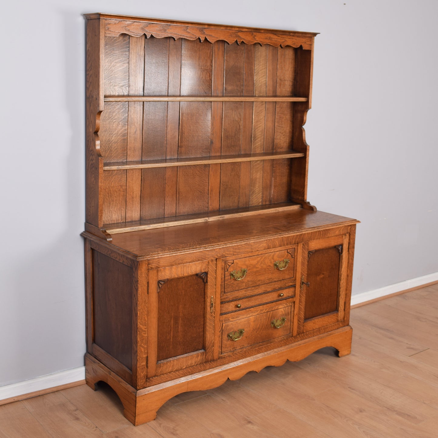 Restored Large Oak Dresser