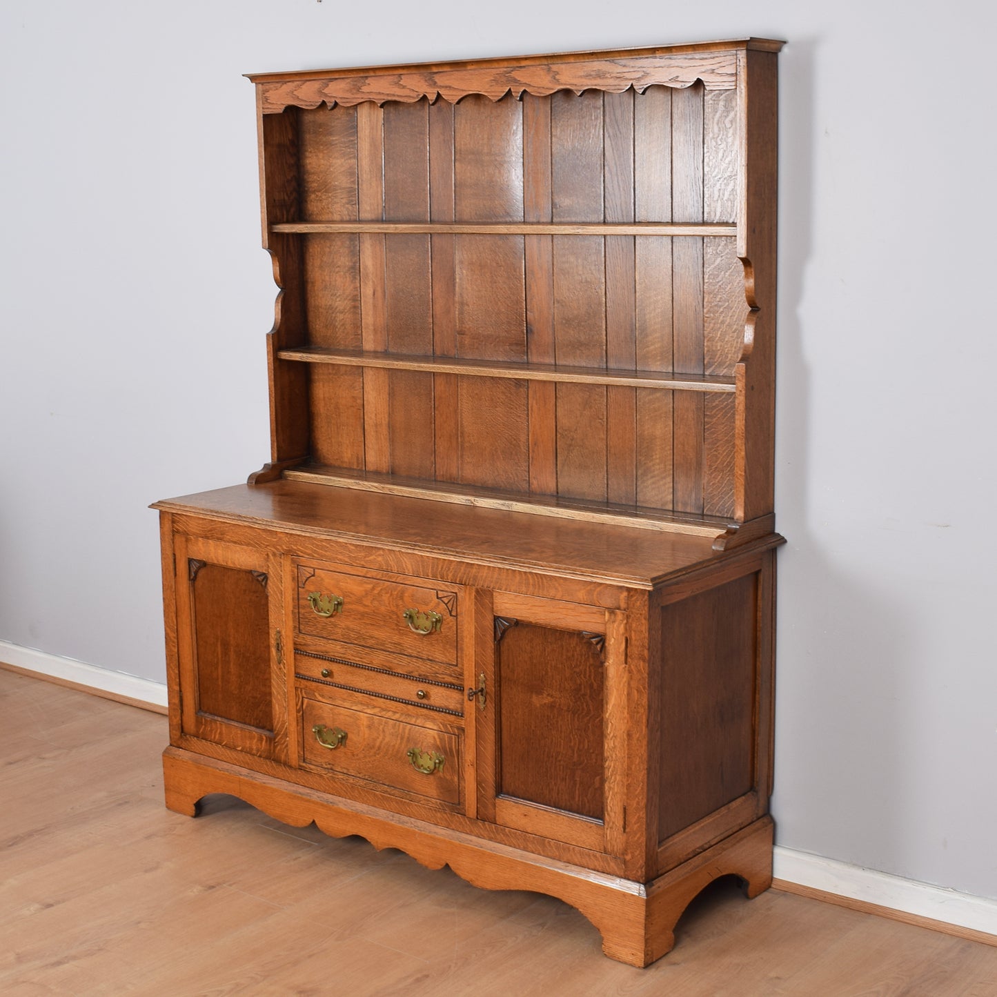 Restored Large Oak Dresser